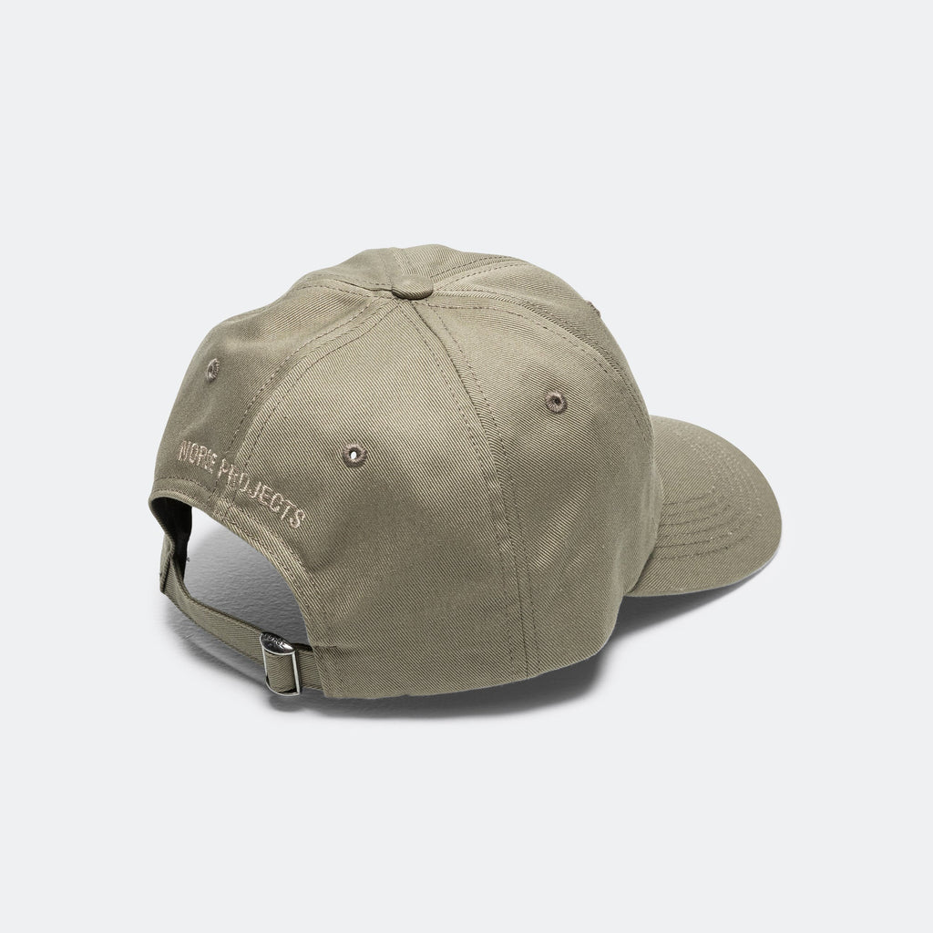 Twill Sports Cap - Sediment Green