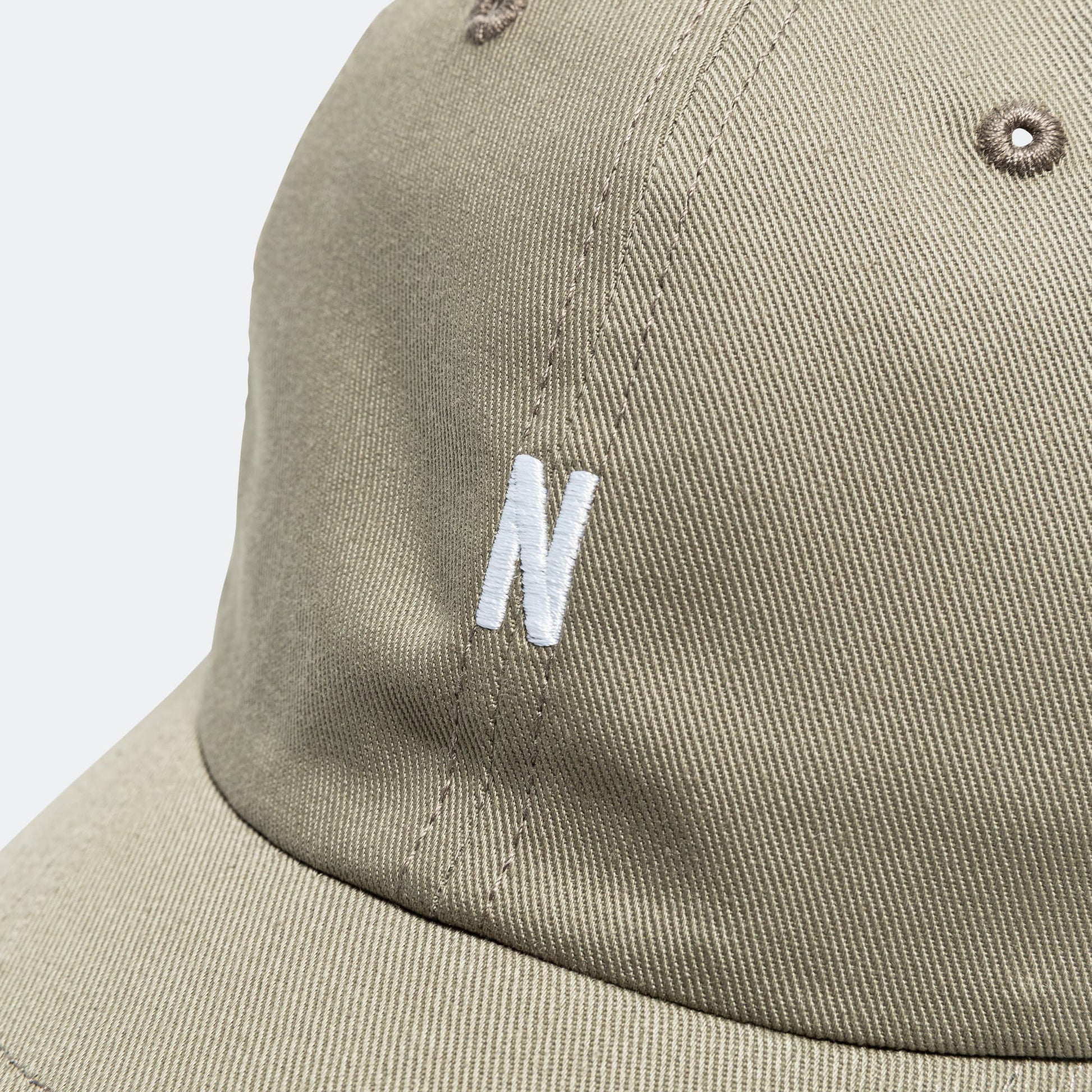 Twill Sports Cap - Sediment Green