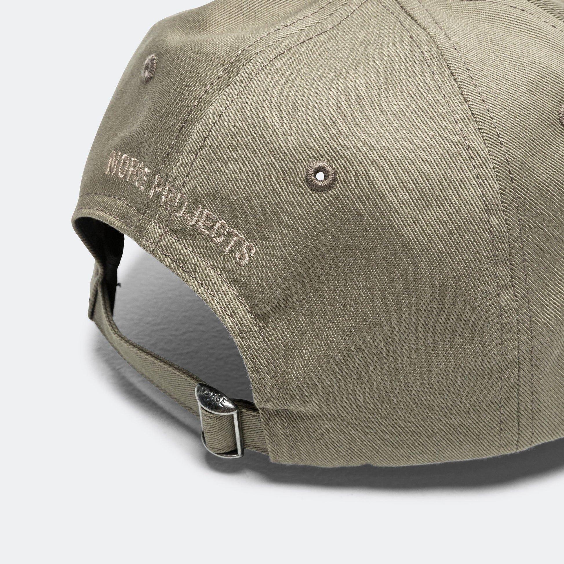 Twill Sports Cap - Sediment Green
