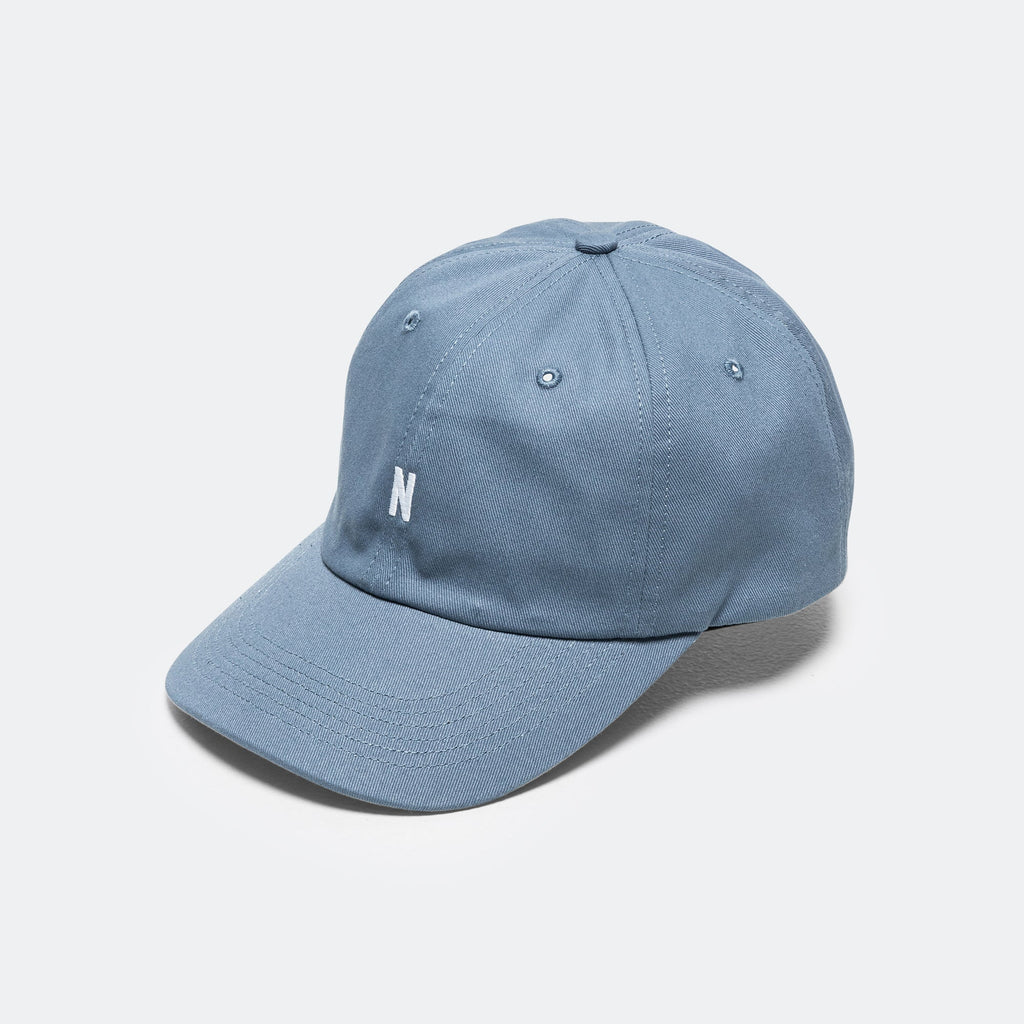 Twill Sports Cap - Steel Blue