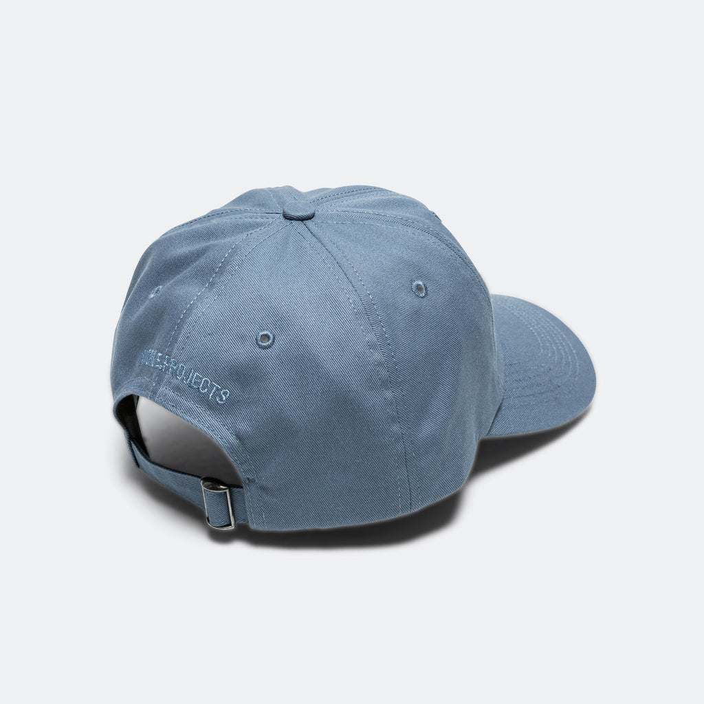 Twill Sports Cap - Steel Blue