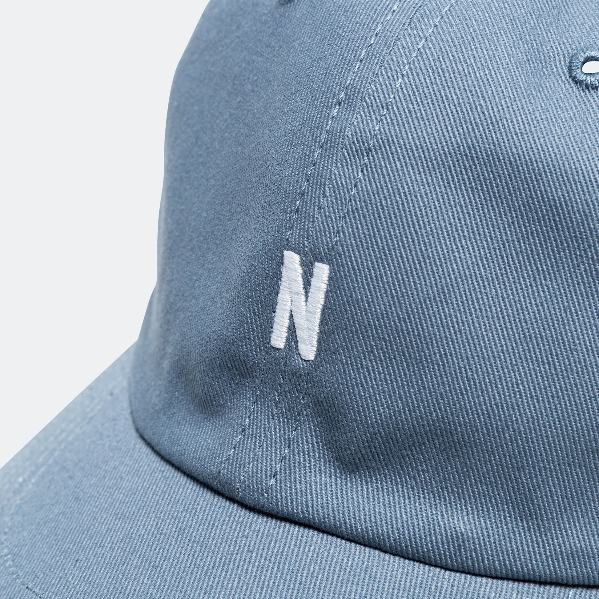 Twill Sports Cap - Steel Blue