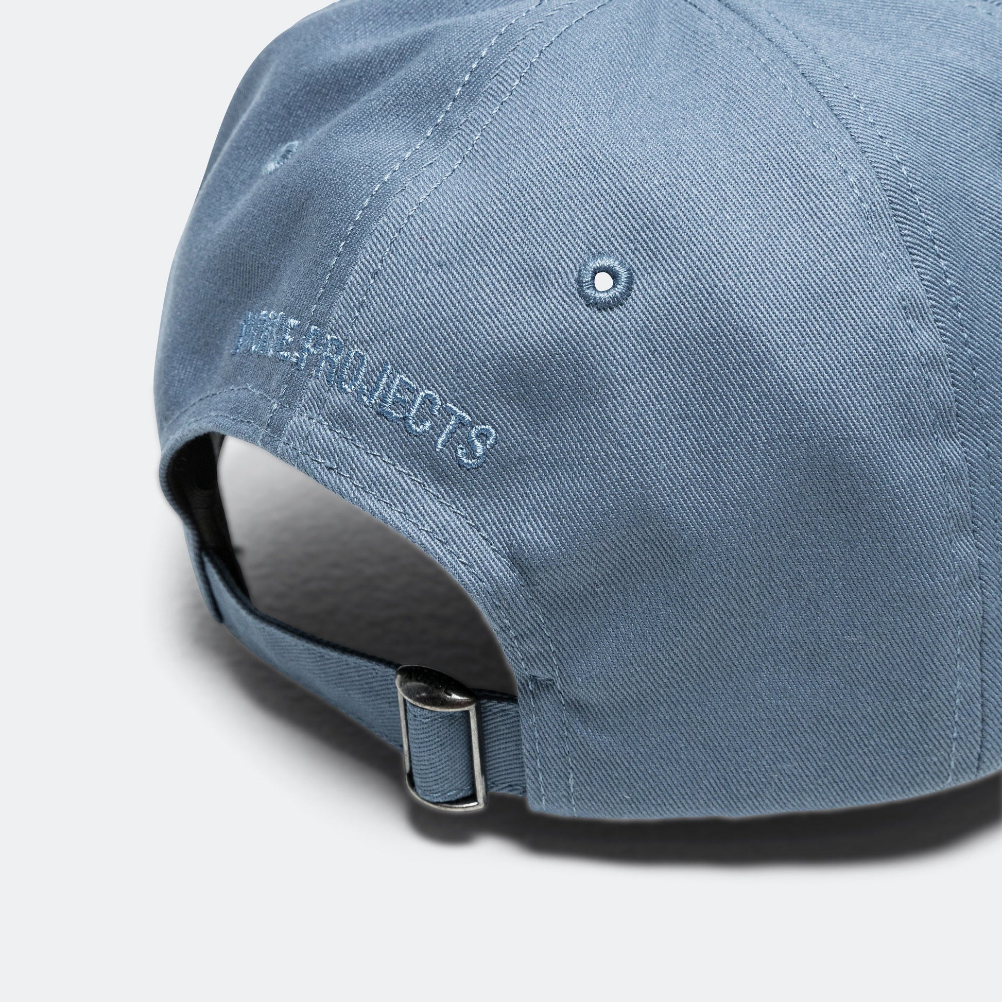 Twill Sports Cap - Steel Blue