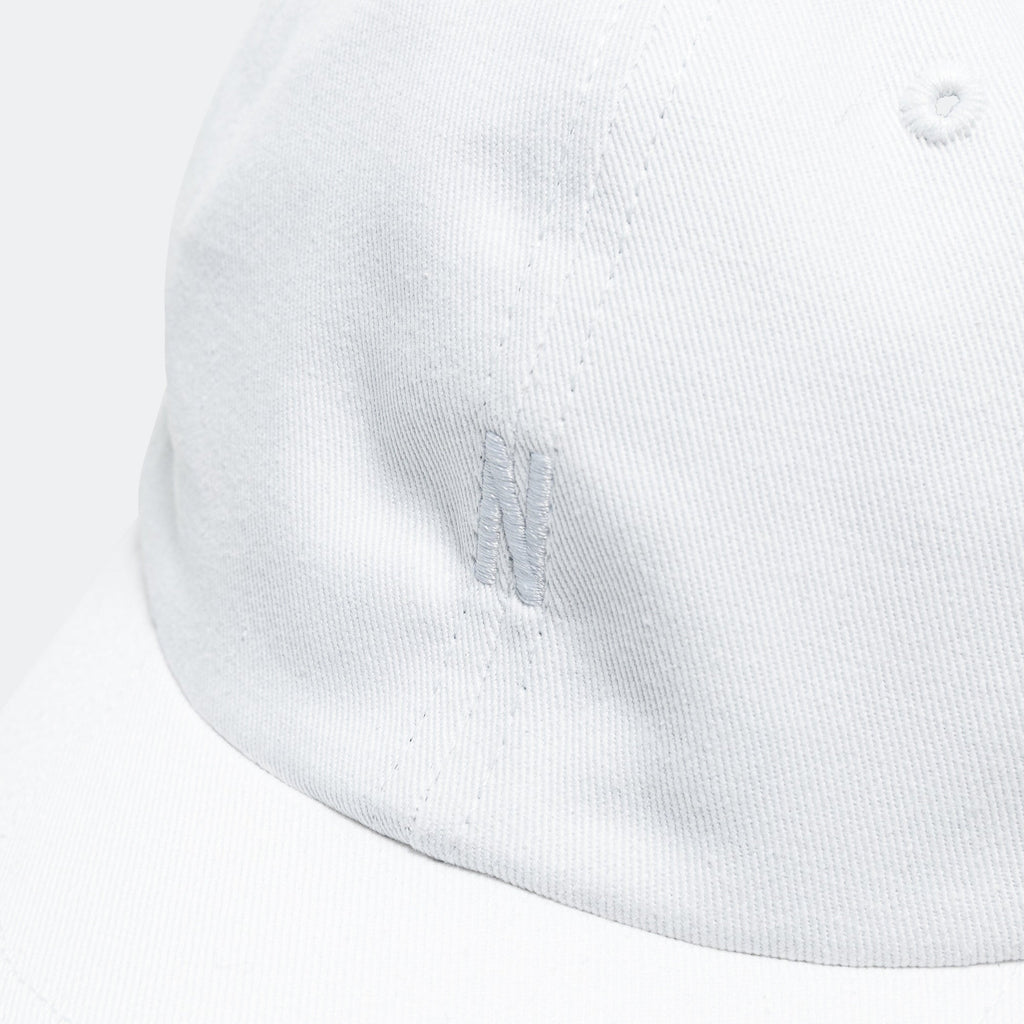 Twill Sports Cap - White