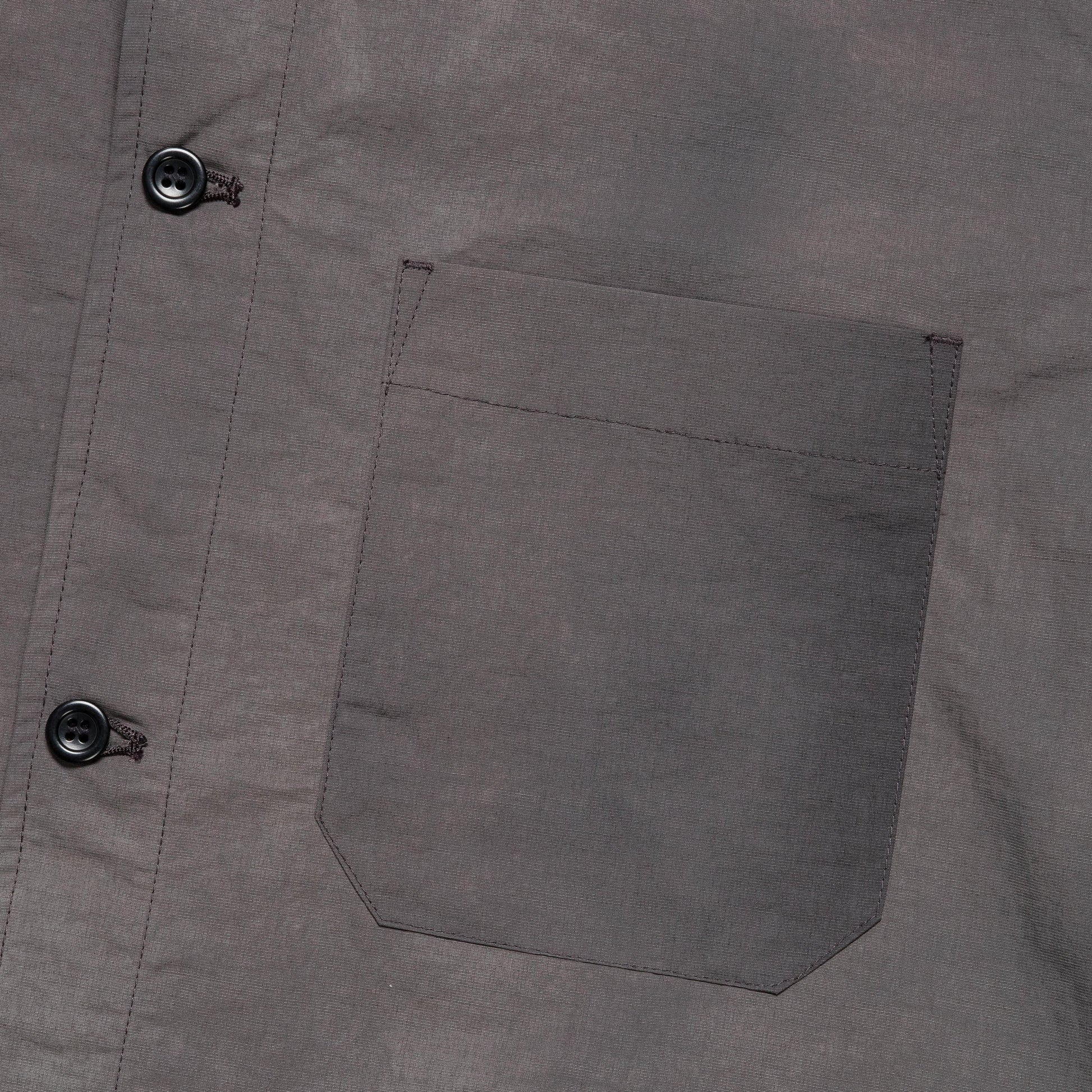 Ulrik Wave Dye Overshirt - Black
