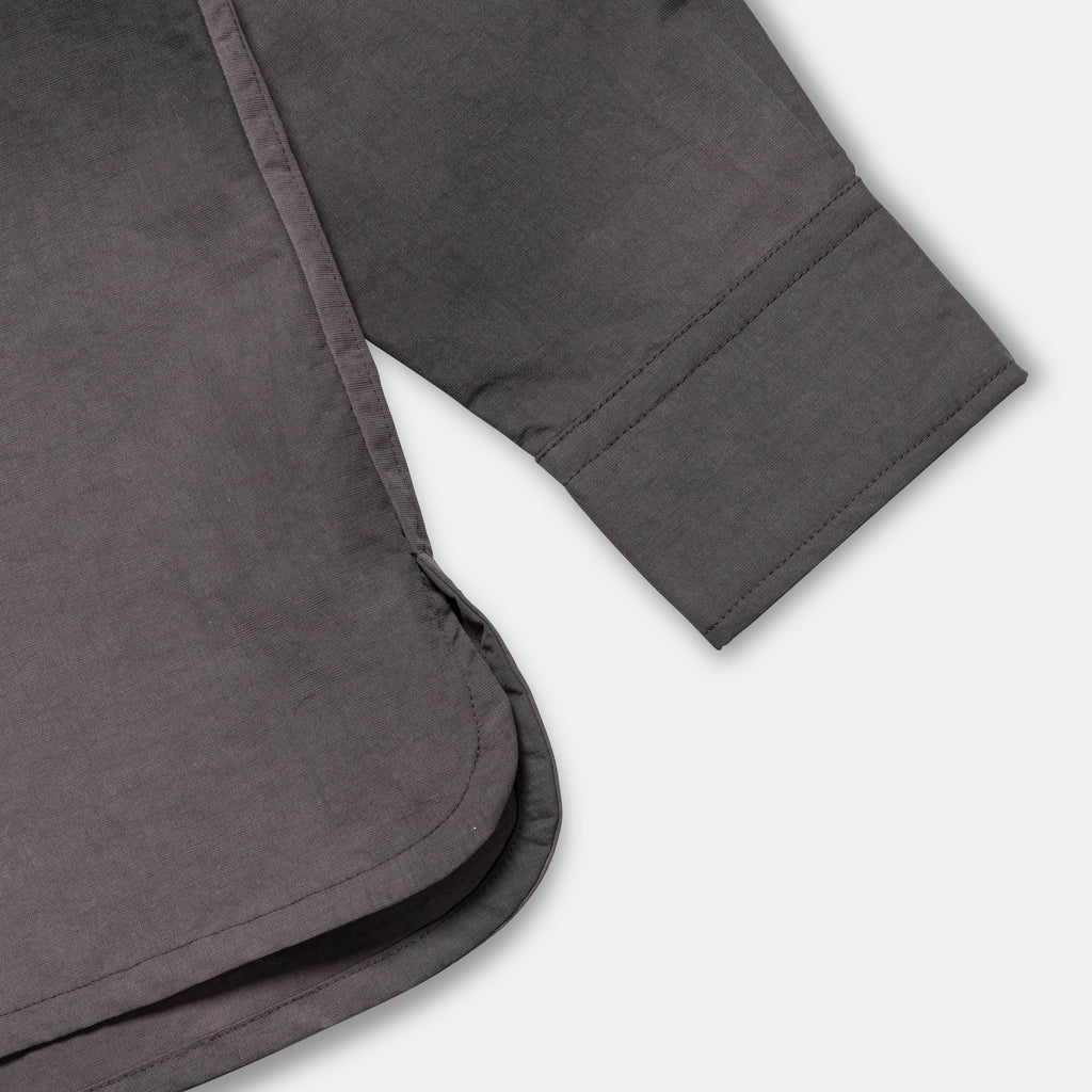 Ulrik Wave Dye Overshirt - Black