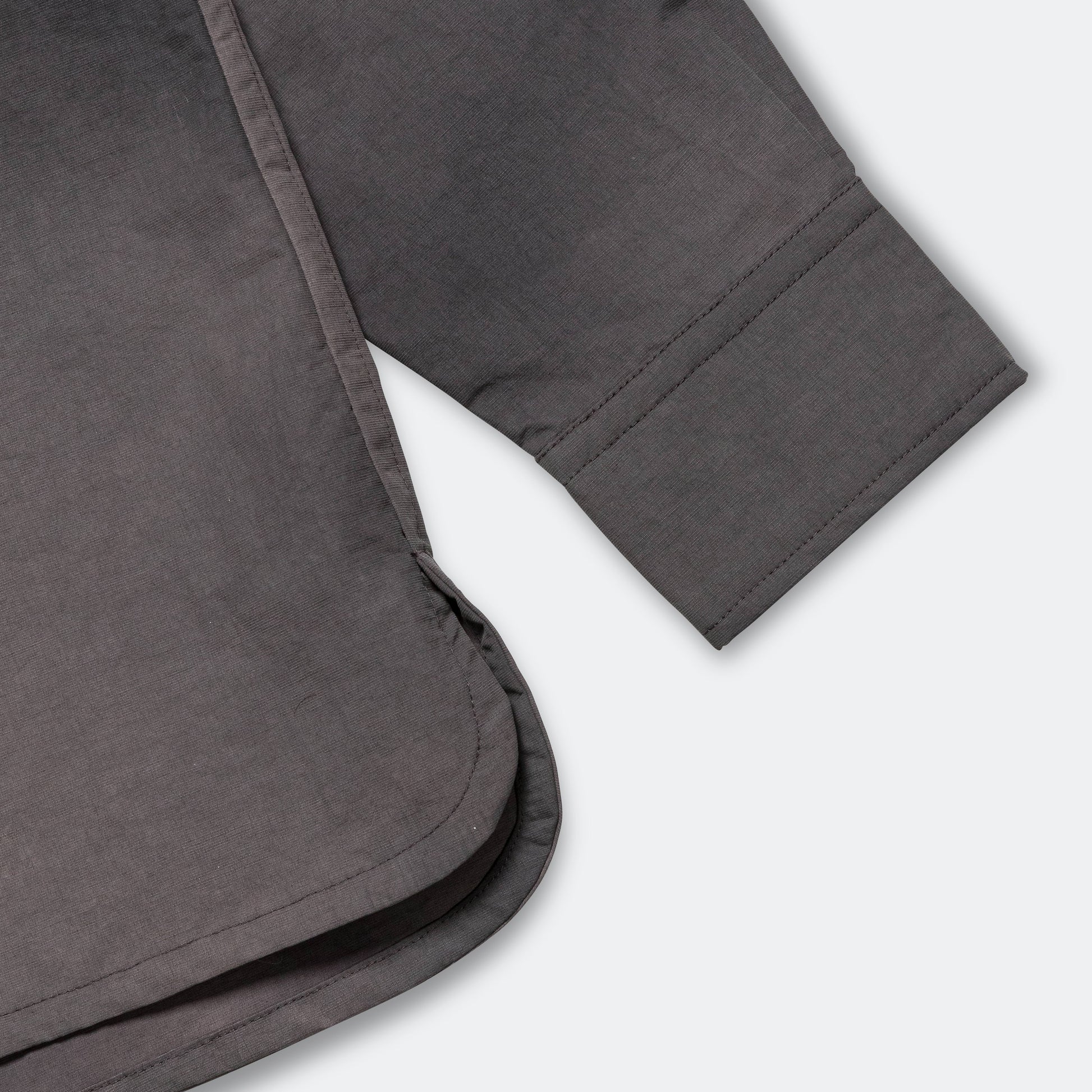 Ulrik Wave Dye Overshirt - Black