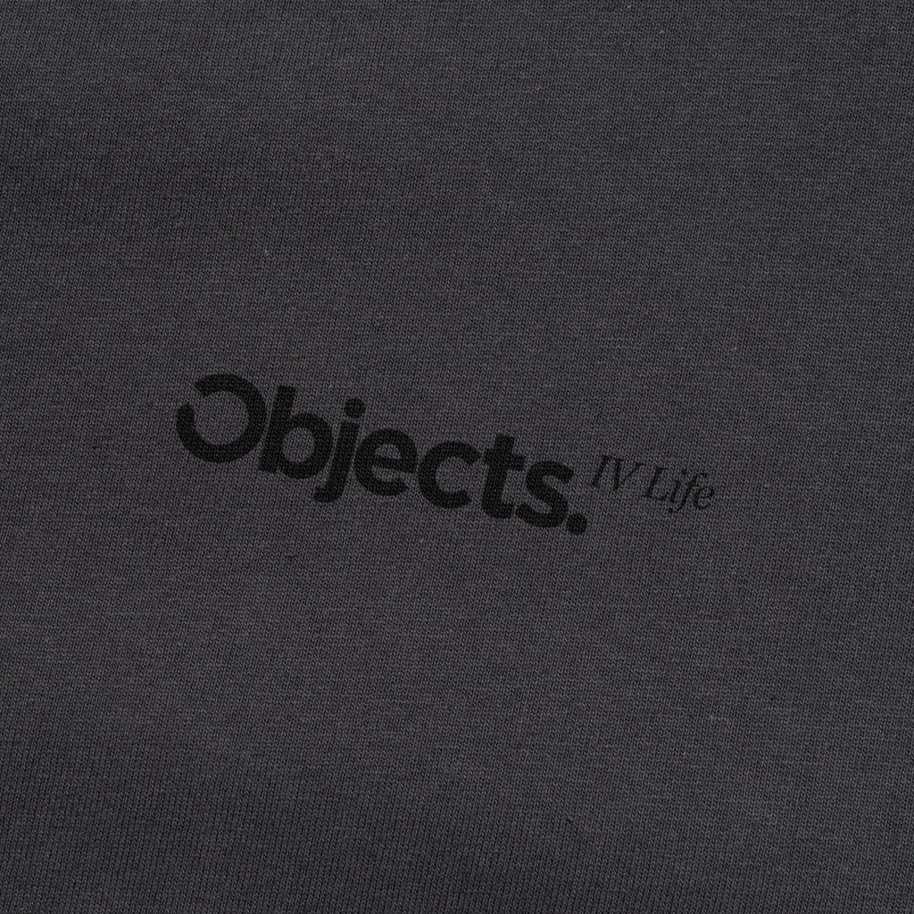 Boulder Print SS T-Shirt - Anthracite