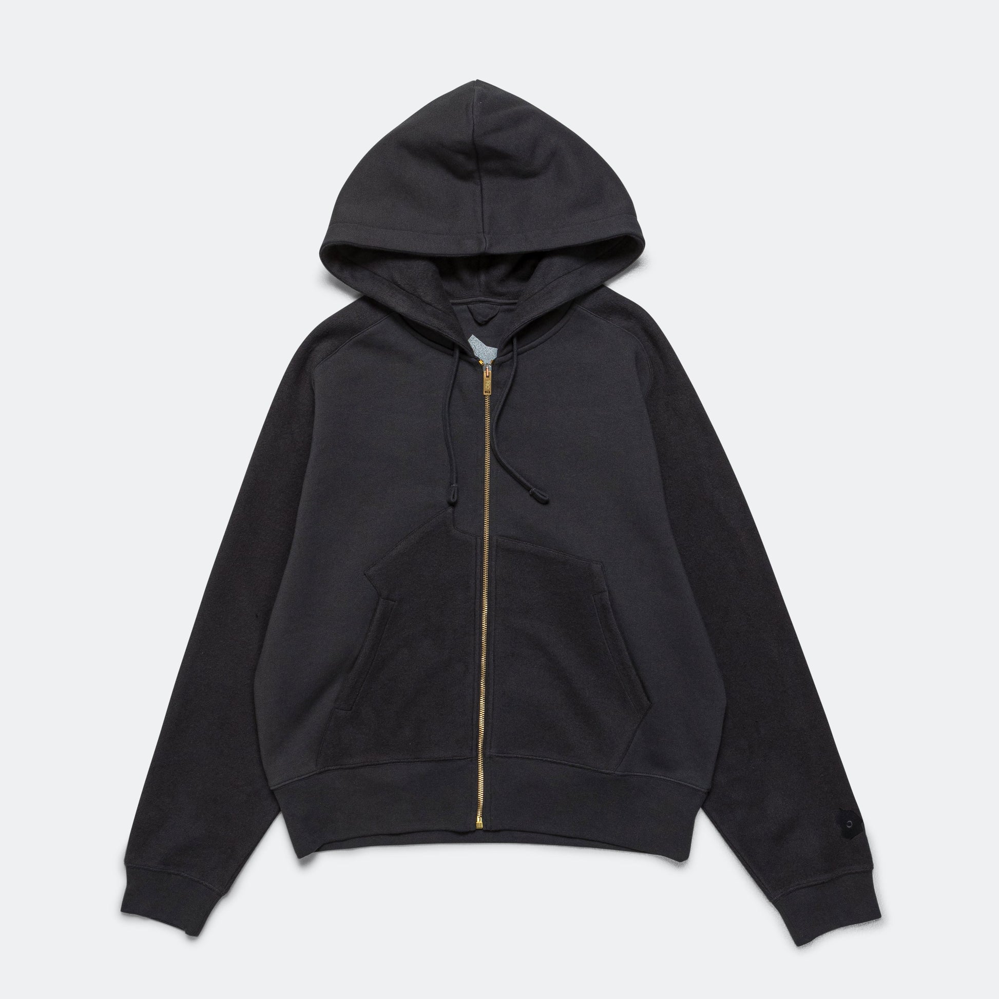Thought Bubble Panelled Hoodie - Anthracite