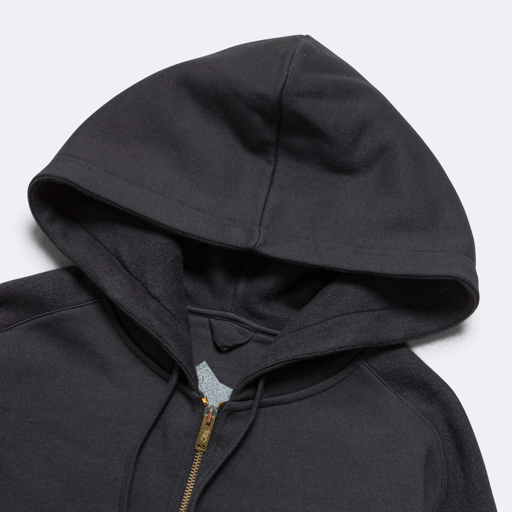Thought Bubble Panelled Hoodie - Anthracite
