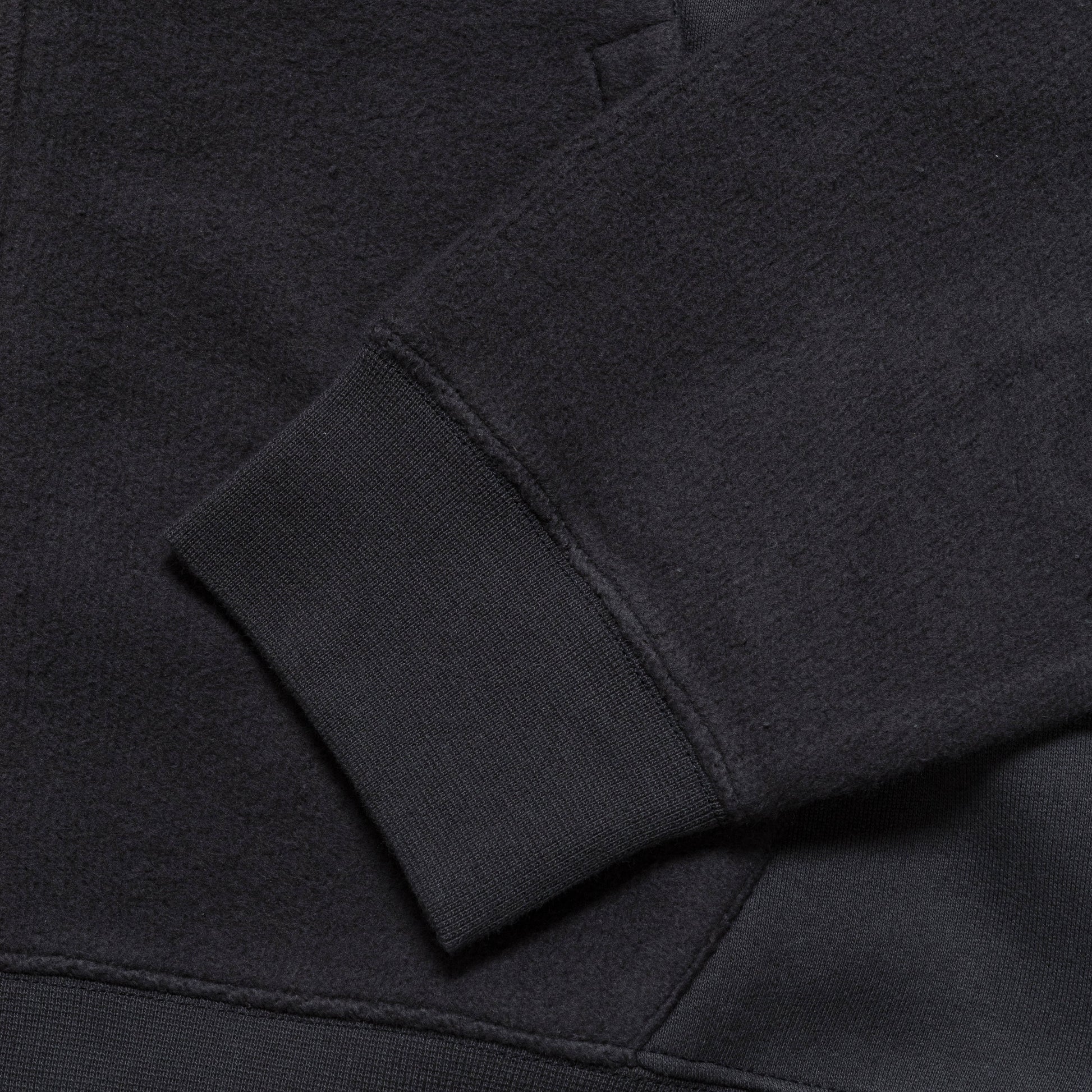 Thought Bubble Panelled Hoodie - Anthracite