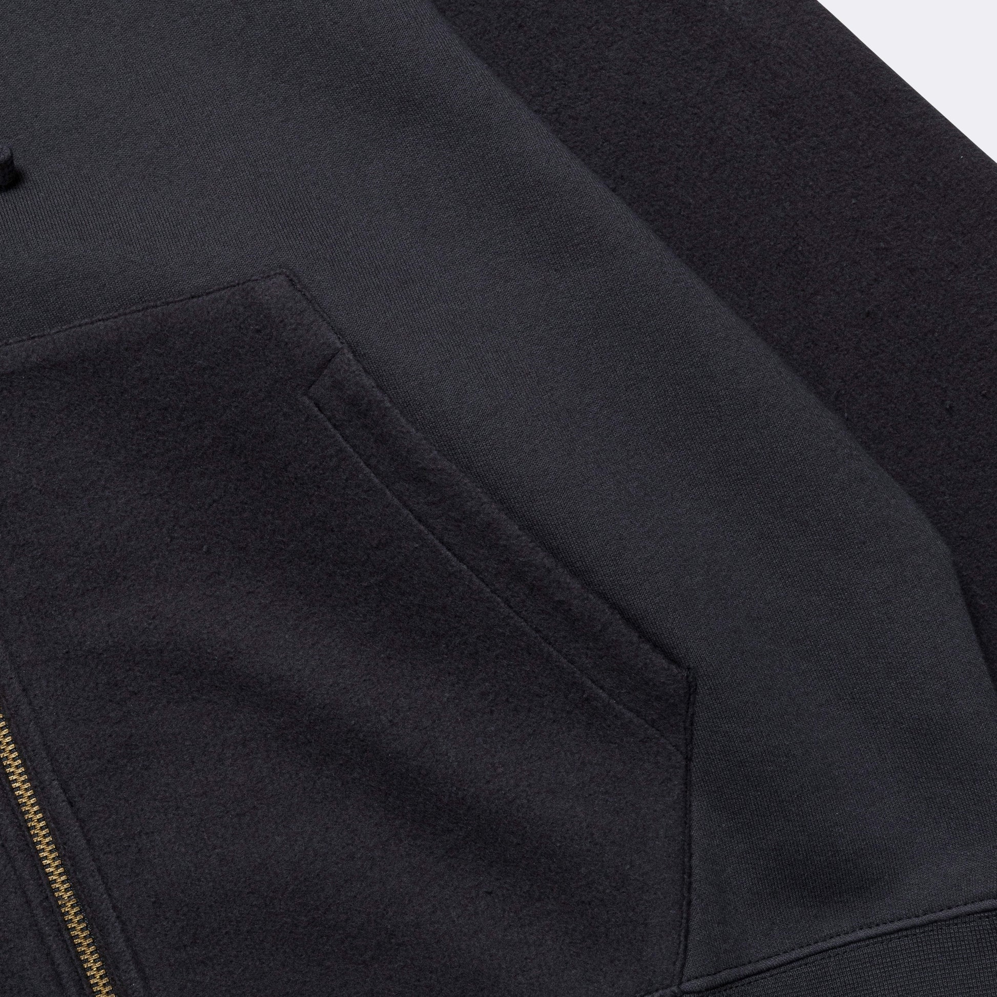 Thought Bubble Panelled Hoodie - Anthracite