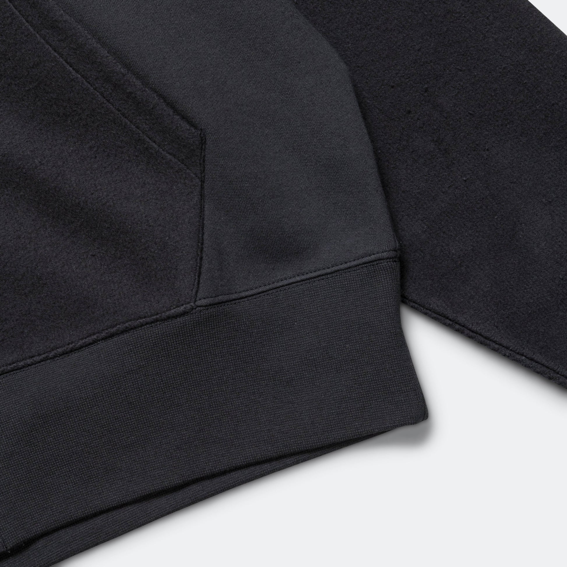 Thought Bubble Panelled Hoodie - Anthracite