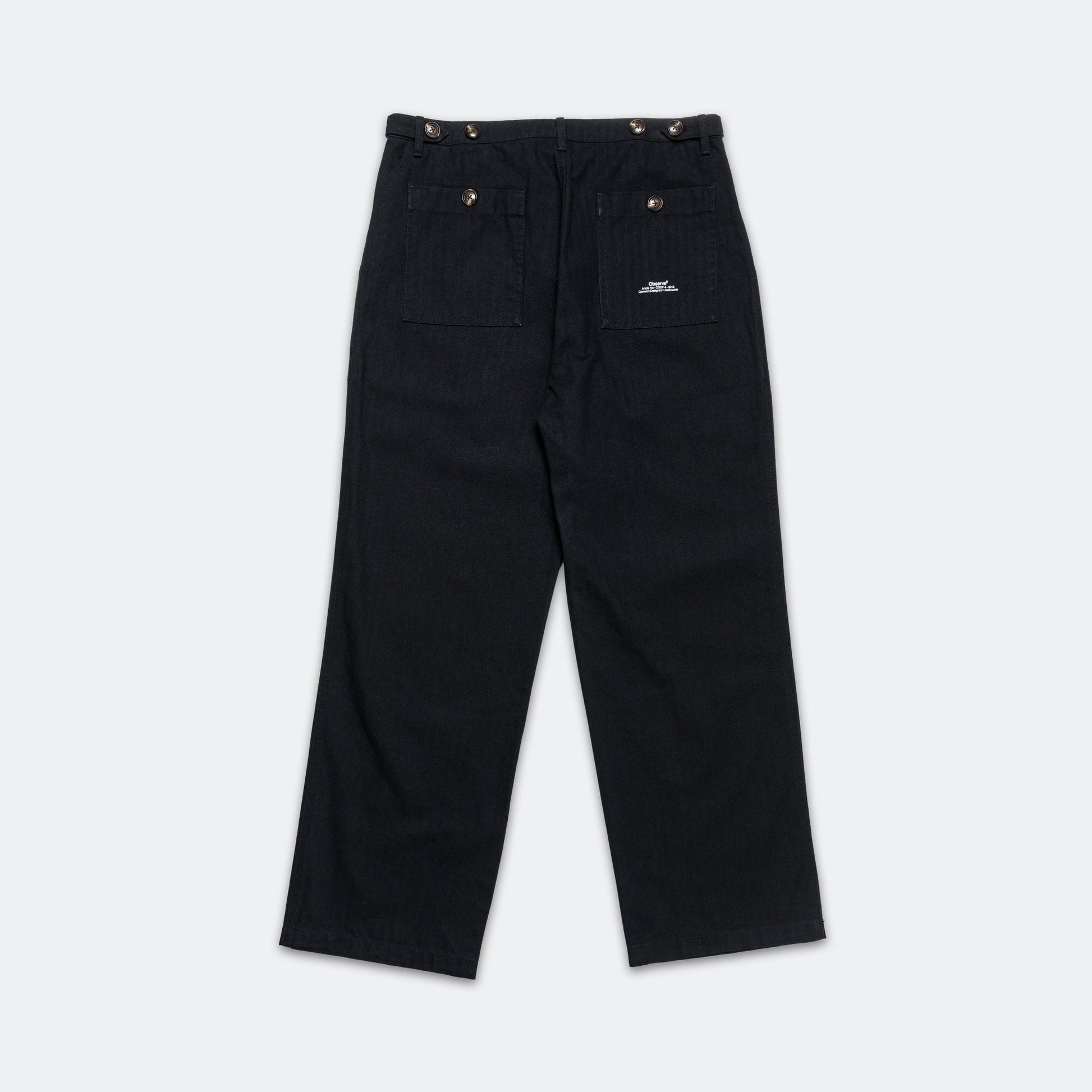 Fatigue Pant - Black