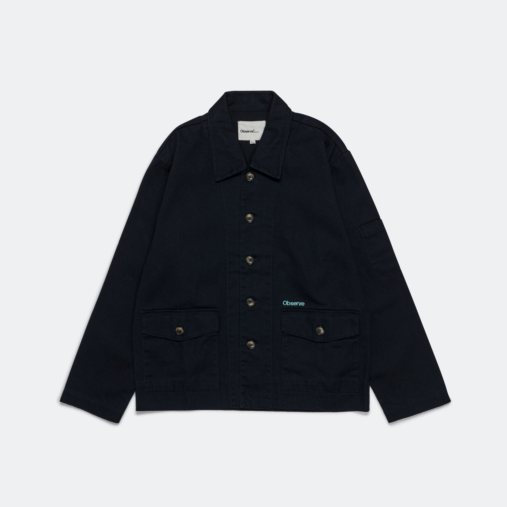 Twill Work Jacket - Navy