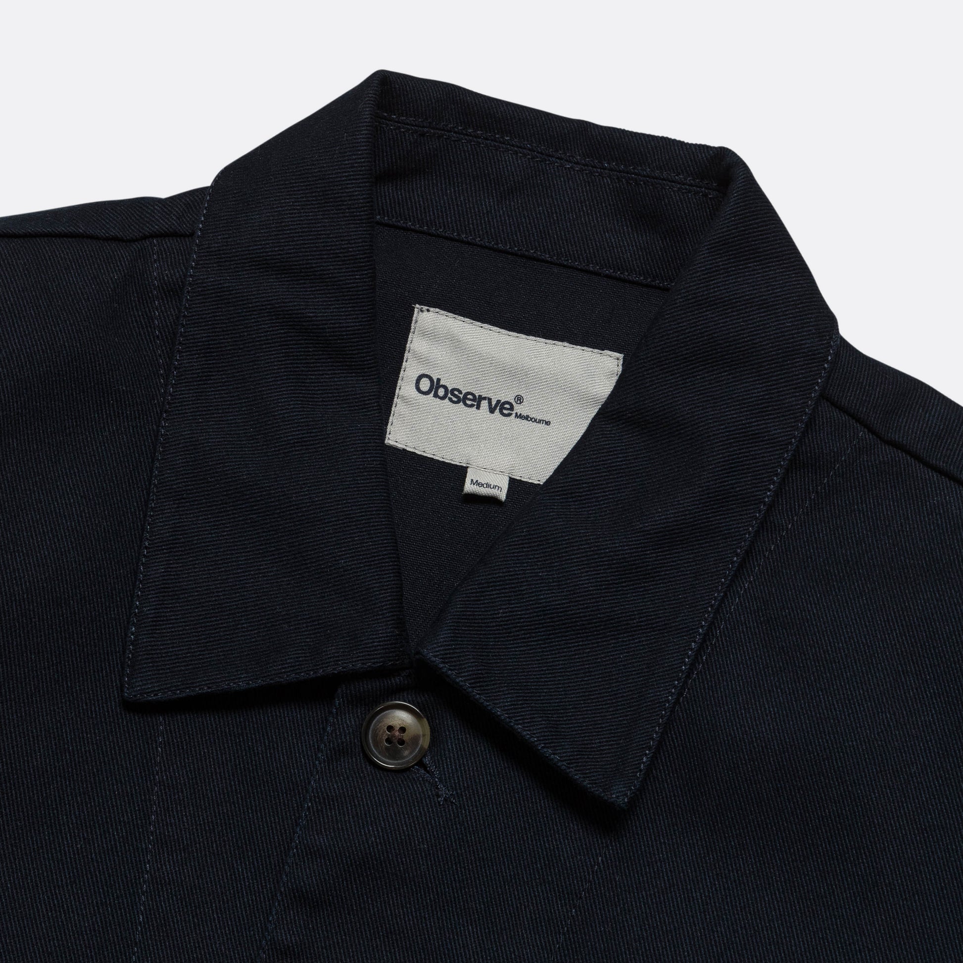 Twill Work Jacket - Navy