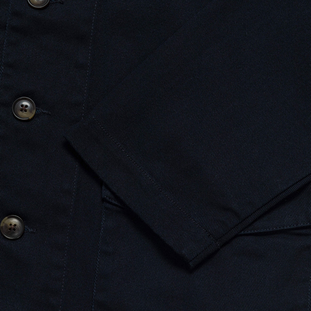 Twill Work Jacket - Navy