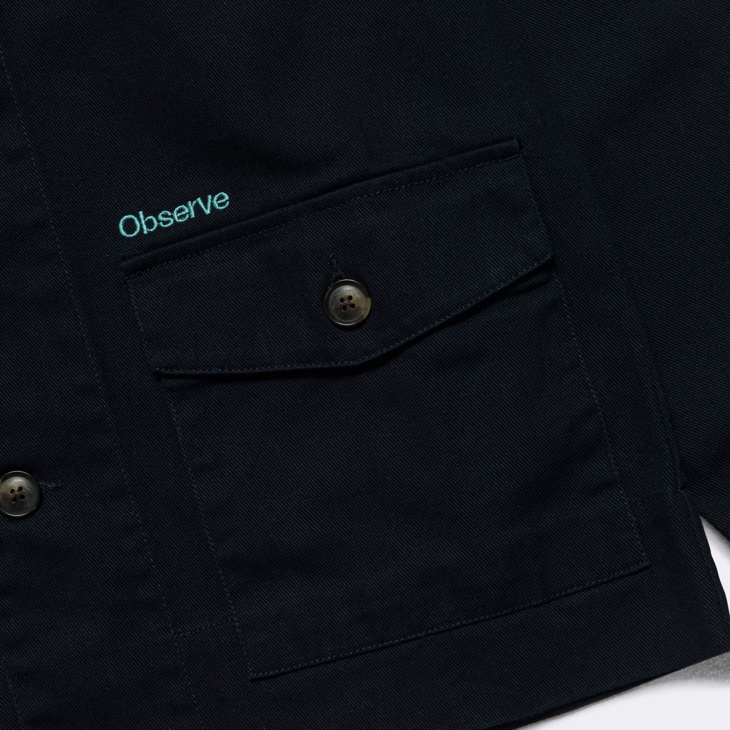 Twill Work Jacket - Navy