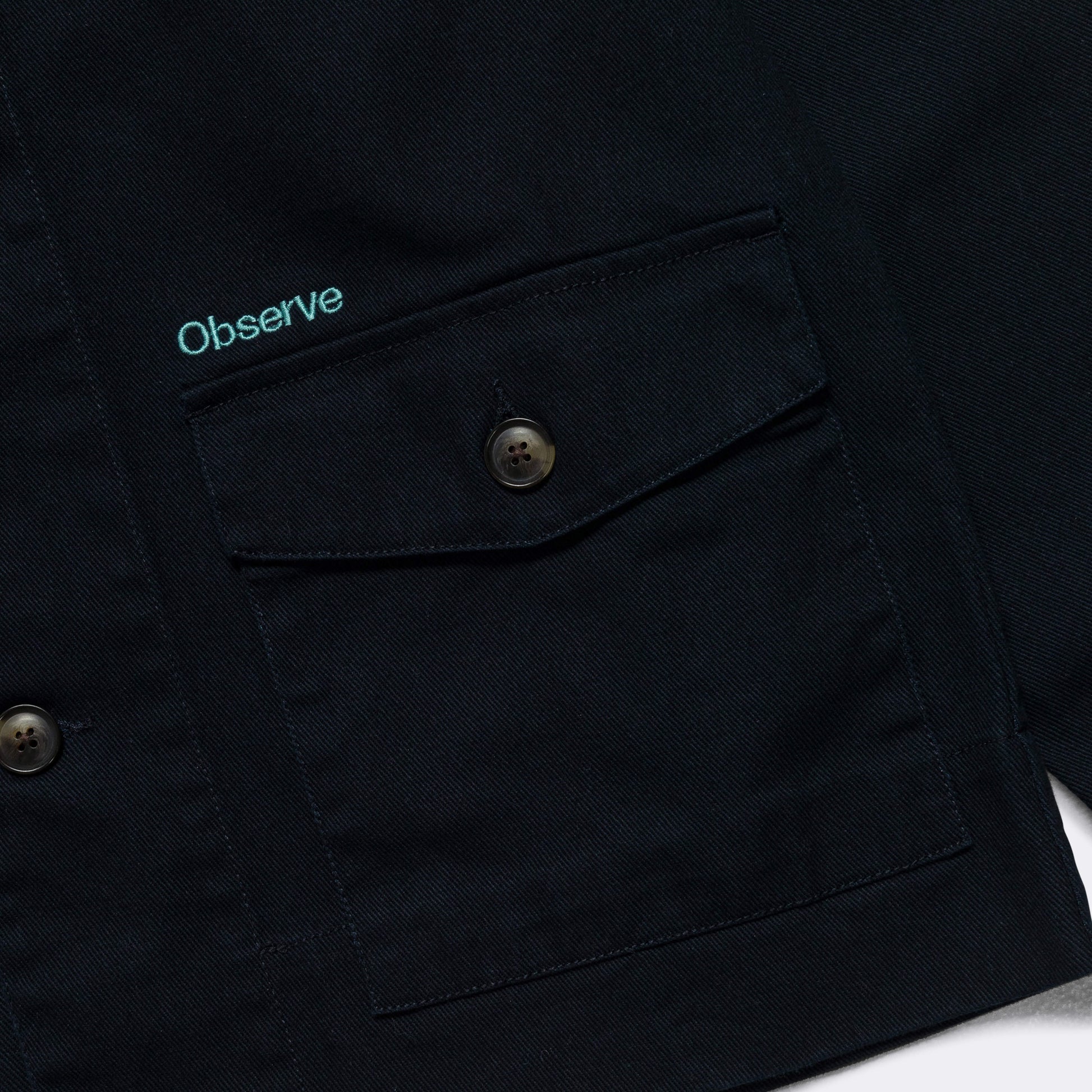 Twill Work Jacket - Navy