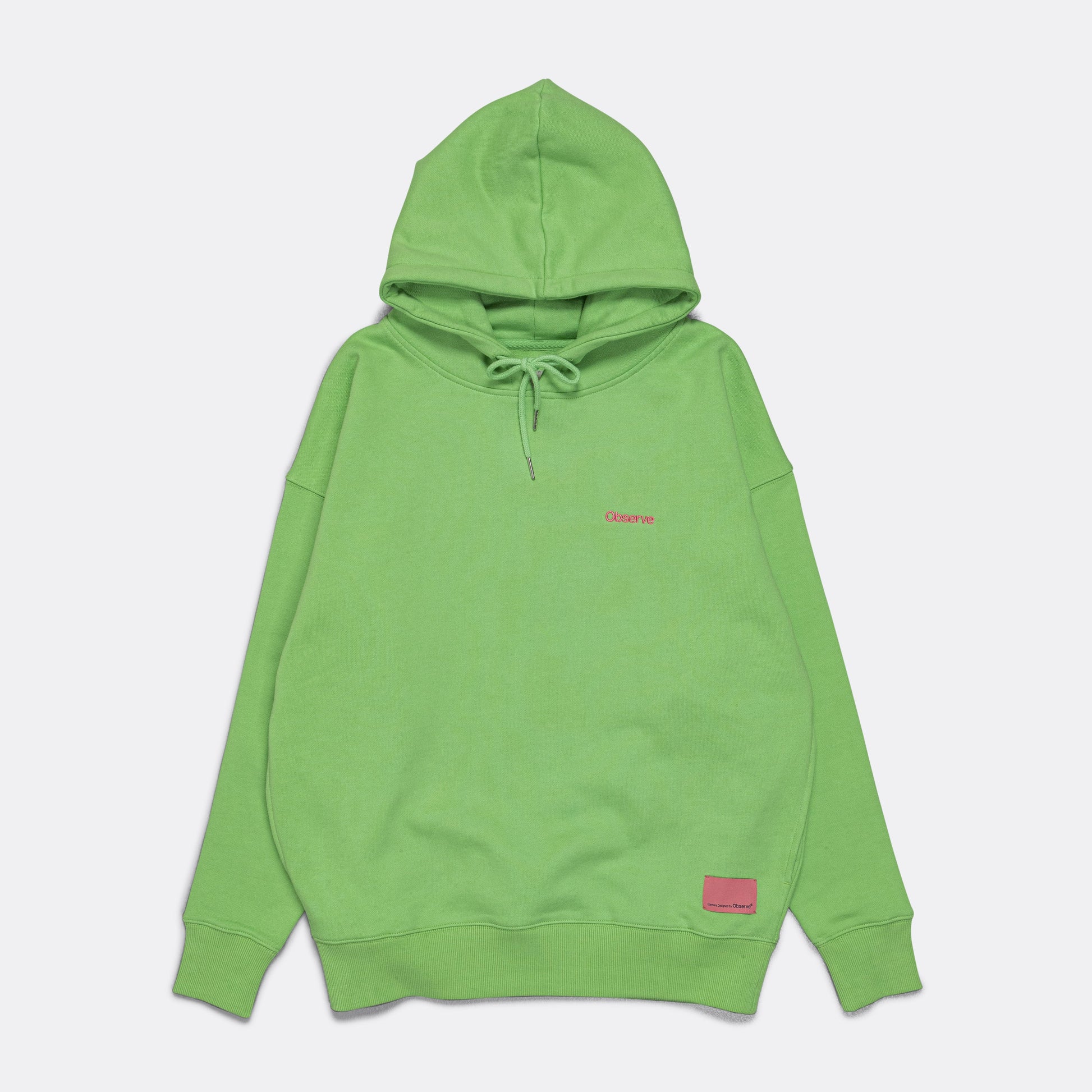 Classic Logo Hood - Lime Green