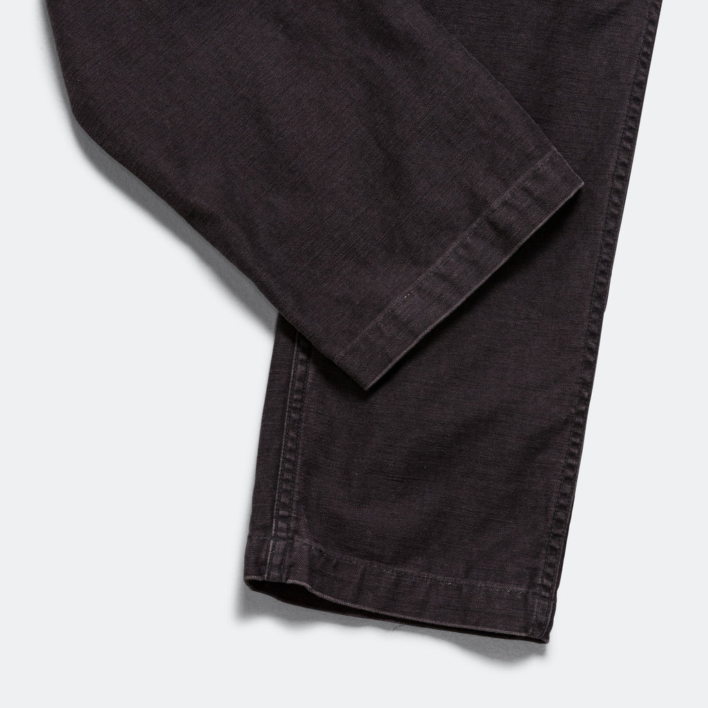 Slim Fit Fatigue Pants - Black