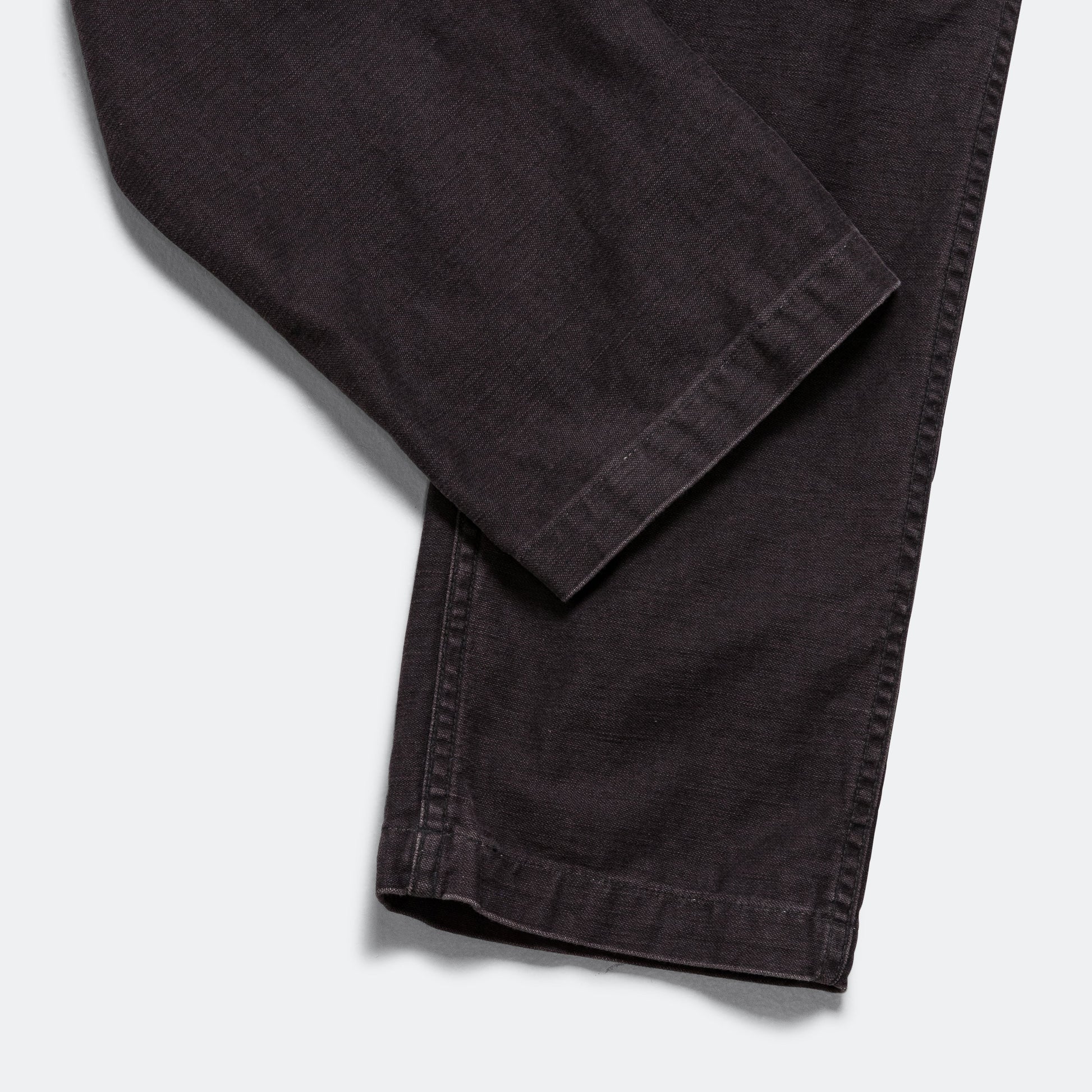 Slim Fit Fatigue Pants - Black