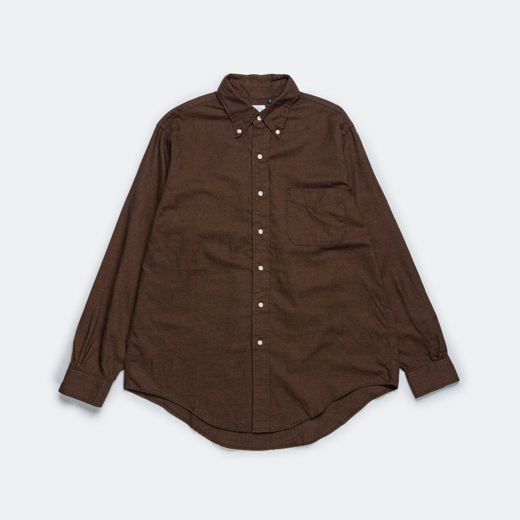 Standard Button Down Shirt - Burgundy