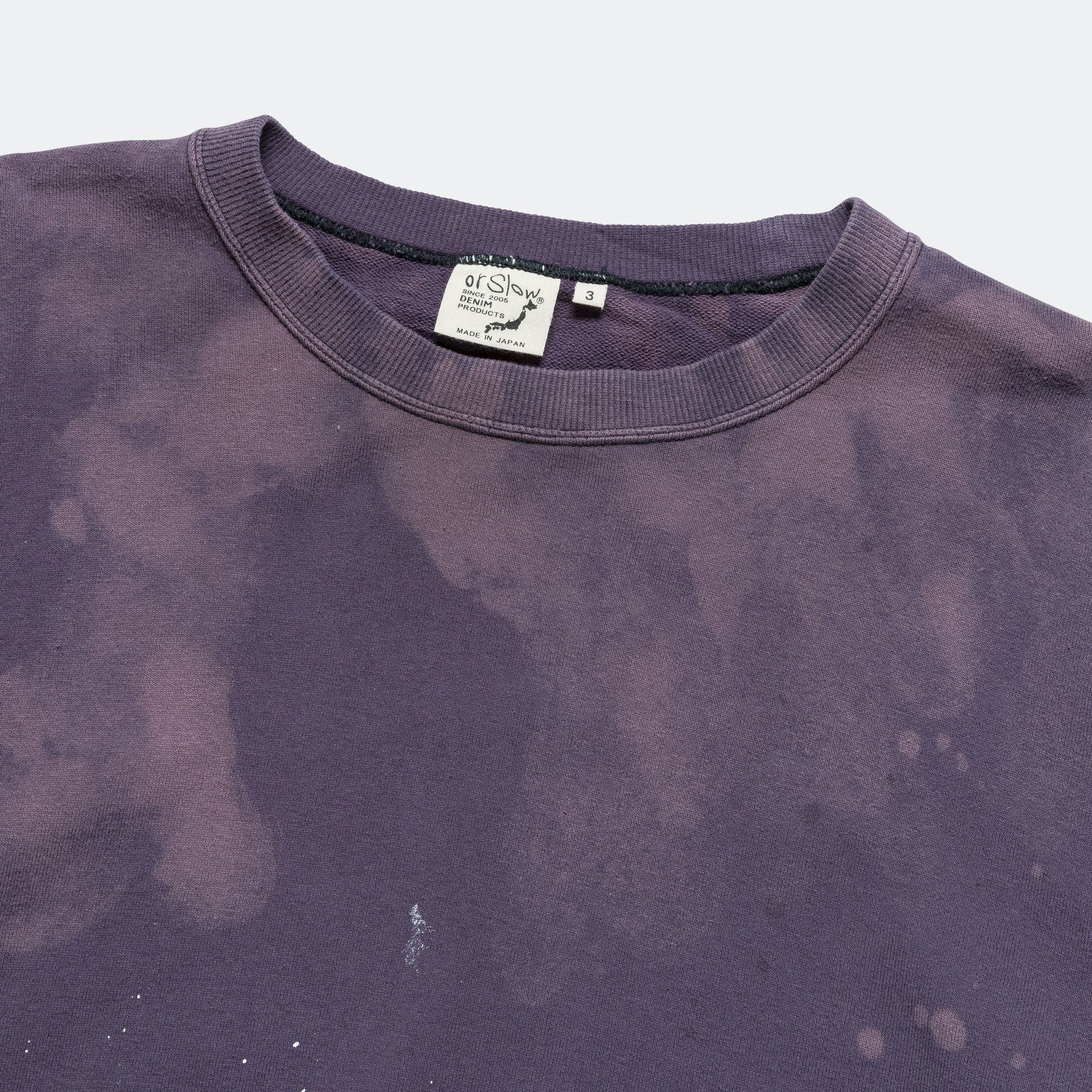 Summer Knit Vintage Finished Crewneck - Rose Gray