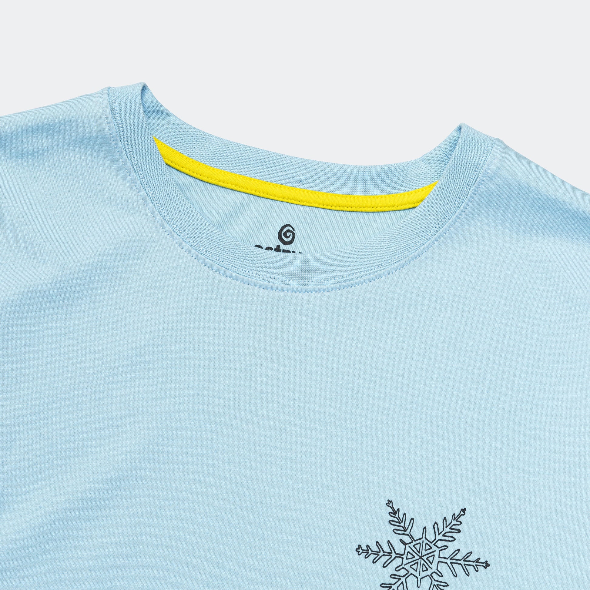 Infographic Equi-Tee T-Shirt - Baby Blue