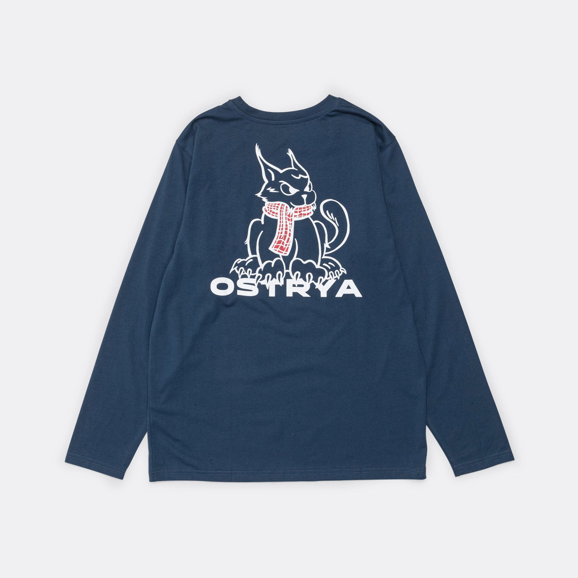 Lynx Long Sleeve Equi-Tee - Navy