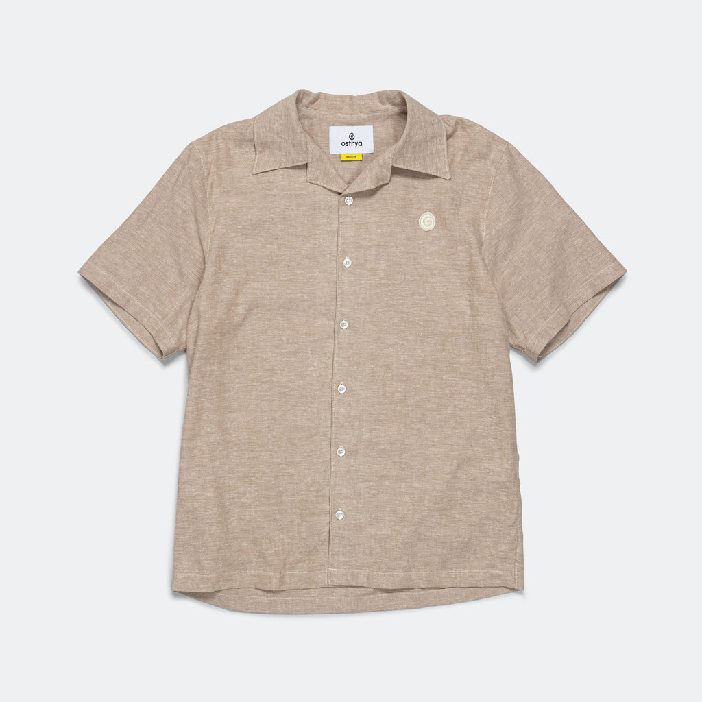 Pentaque Hemp Shirt - Desert Taupe
