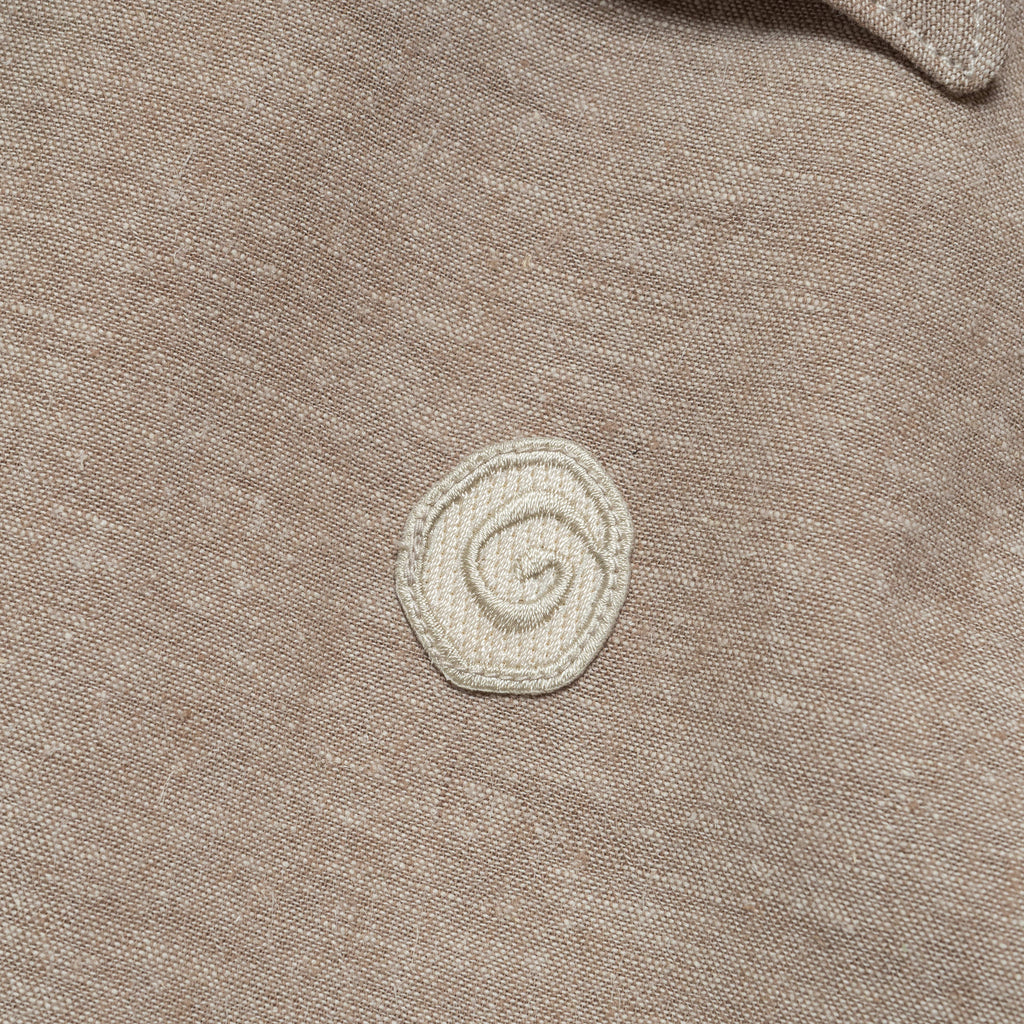 Pentaque Hemp Shirt - Desert Taupe