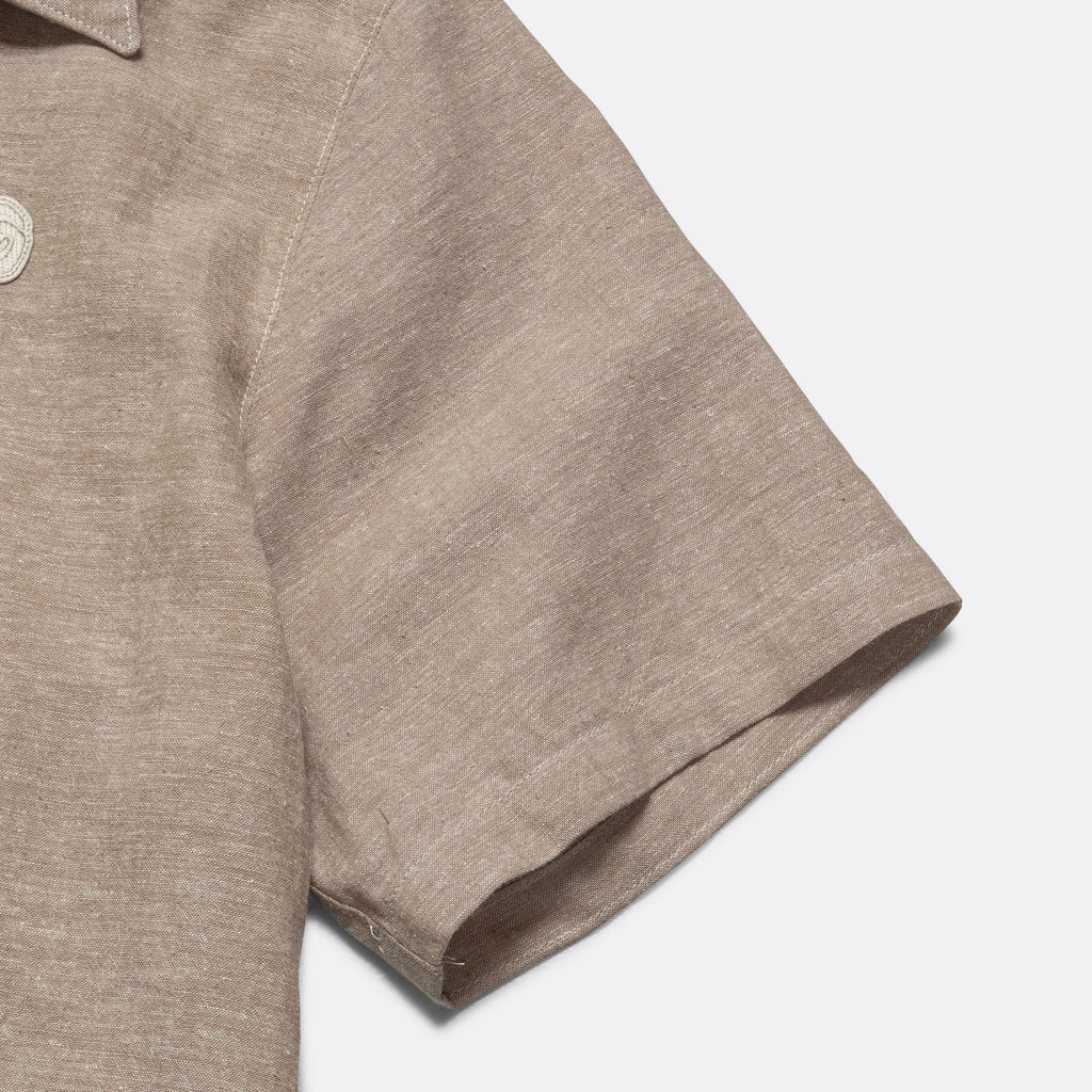 Pentaque Hemp Shirt - Desert Taupe