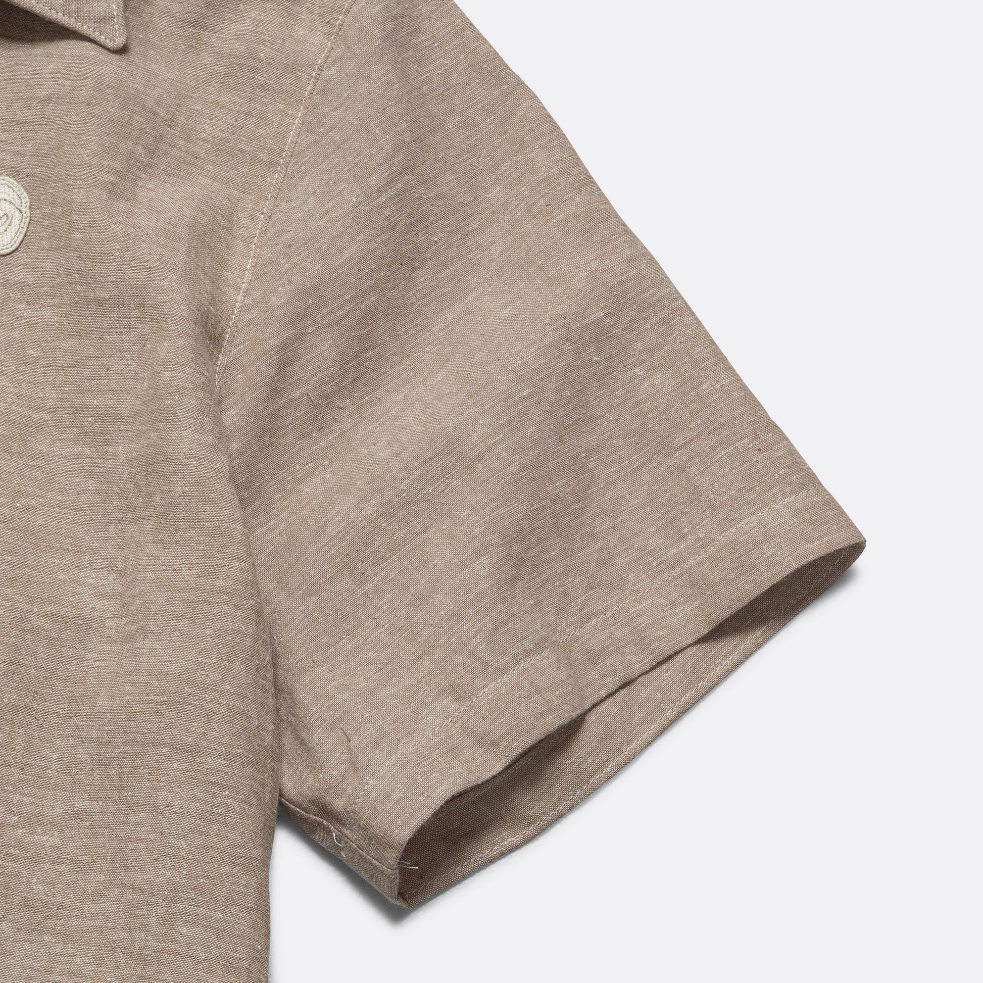 Pentaque Hemp Shirt - Desert Taupe