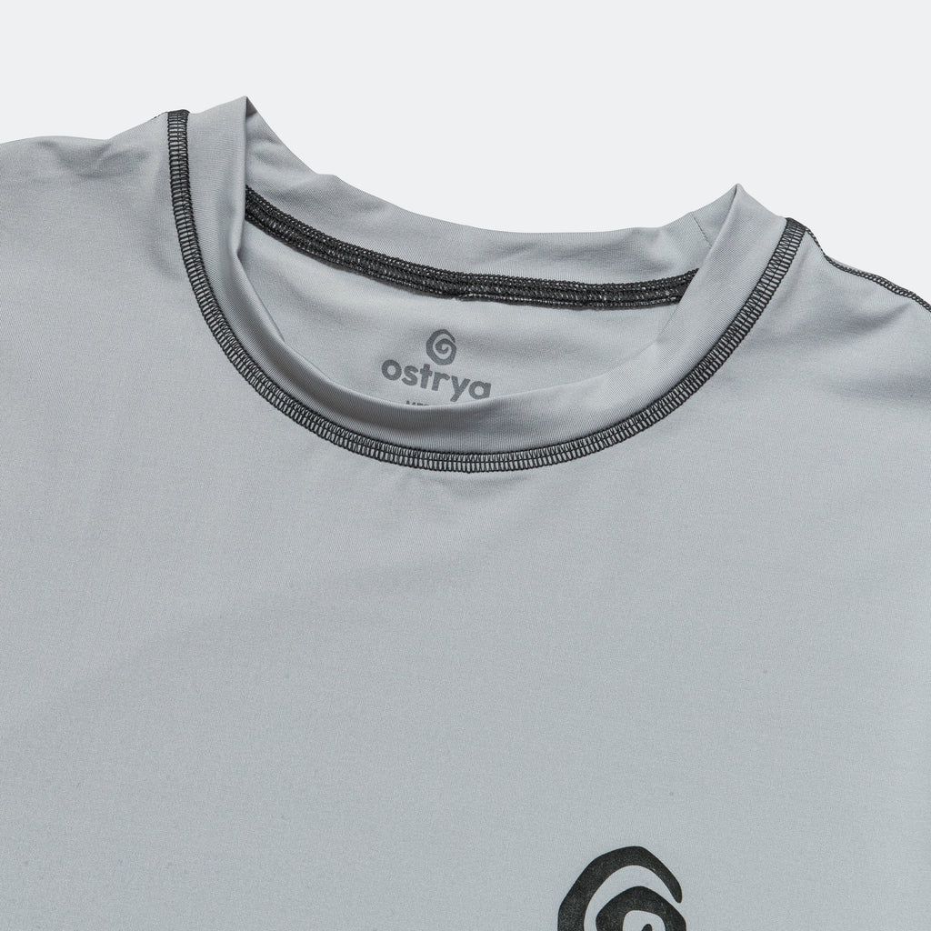 Sidecar Pique Active Tee - Light Grey