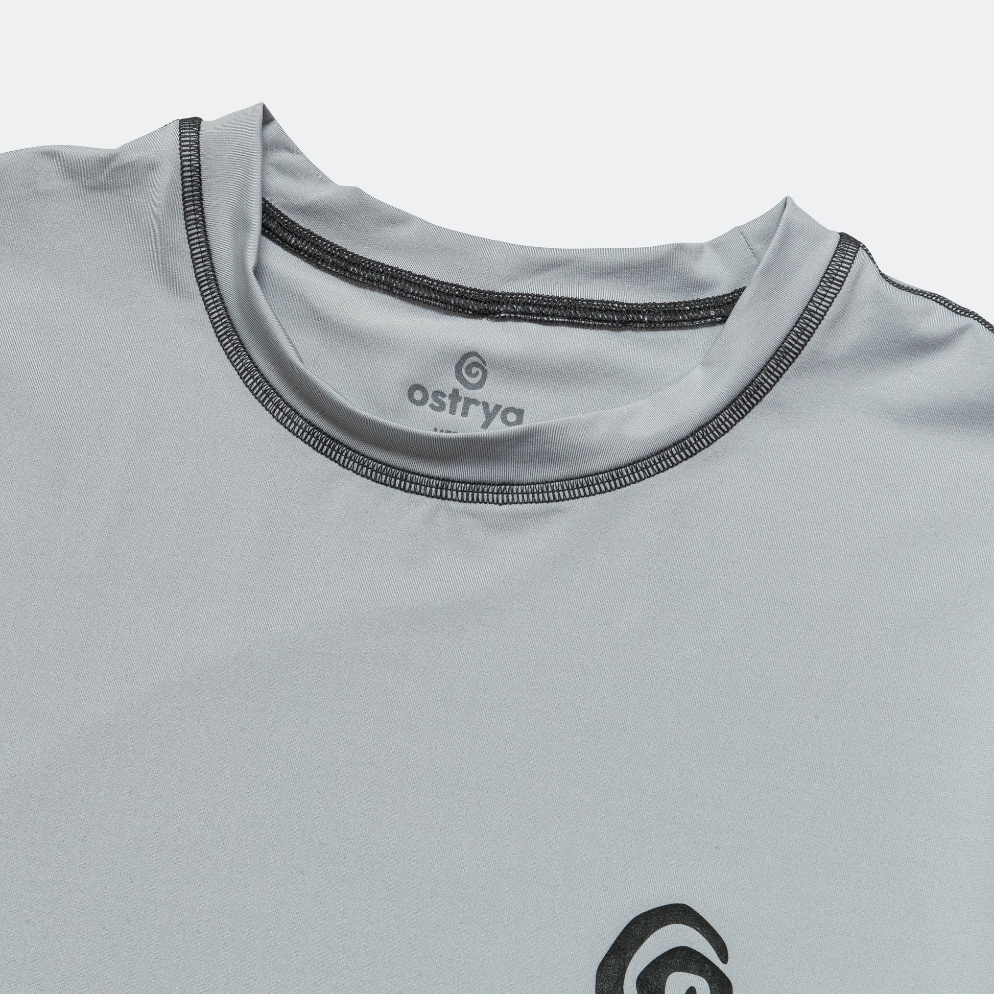 Sidecar Pique Active Tee - Light Grey