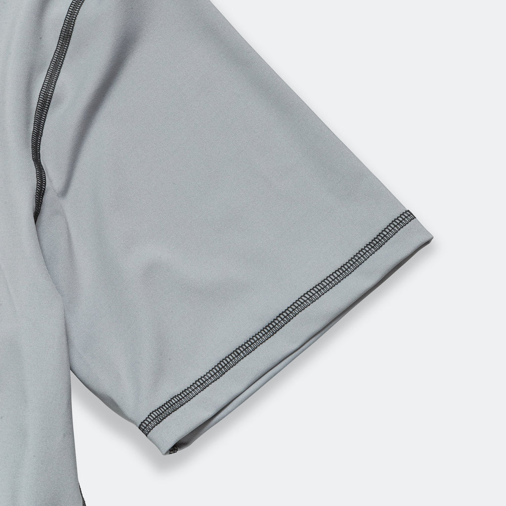 Sidecar Pique Active Tee - Light Grey