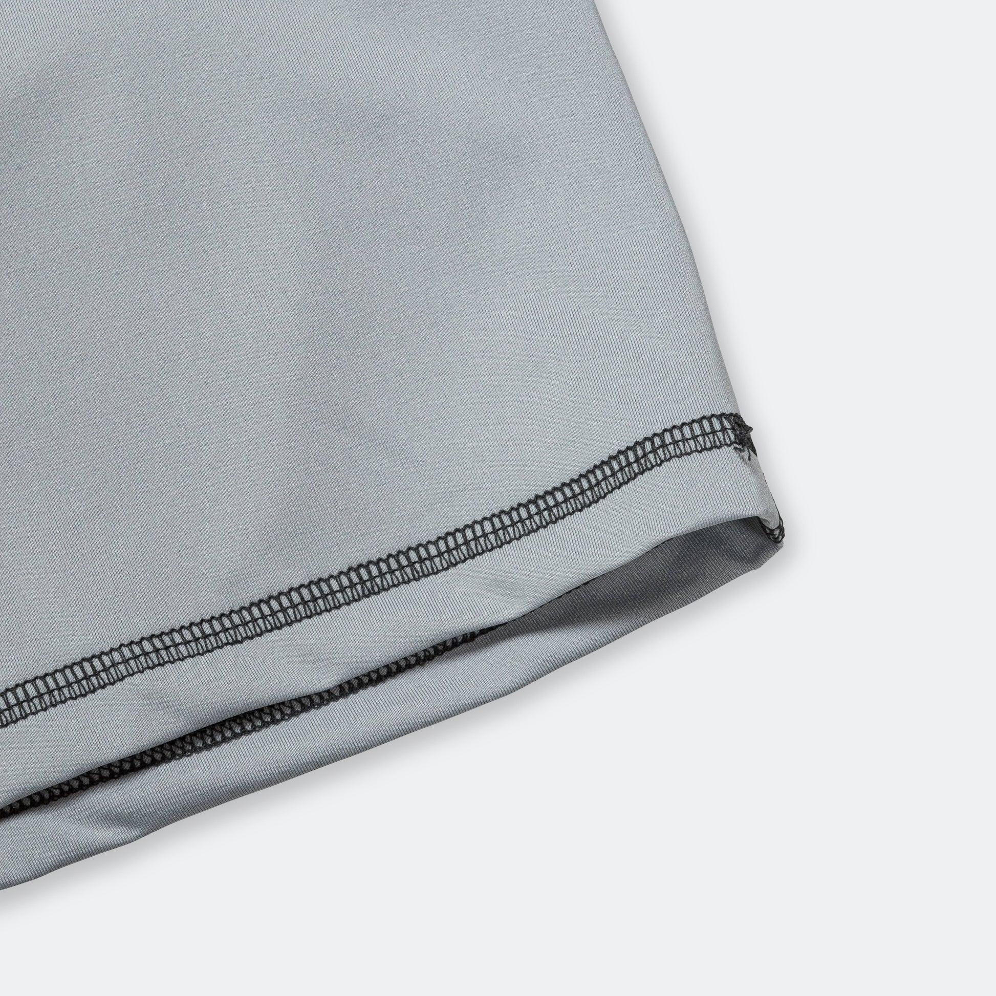 Sidecar Pique Active Tee - Light Grey