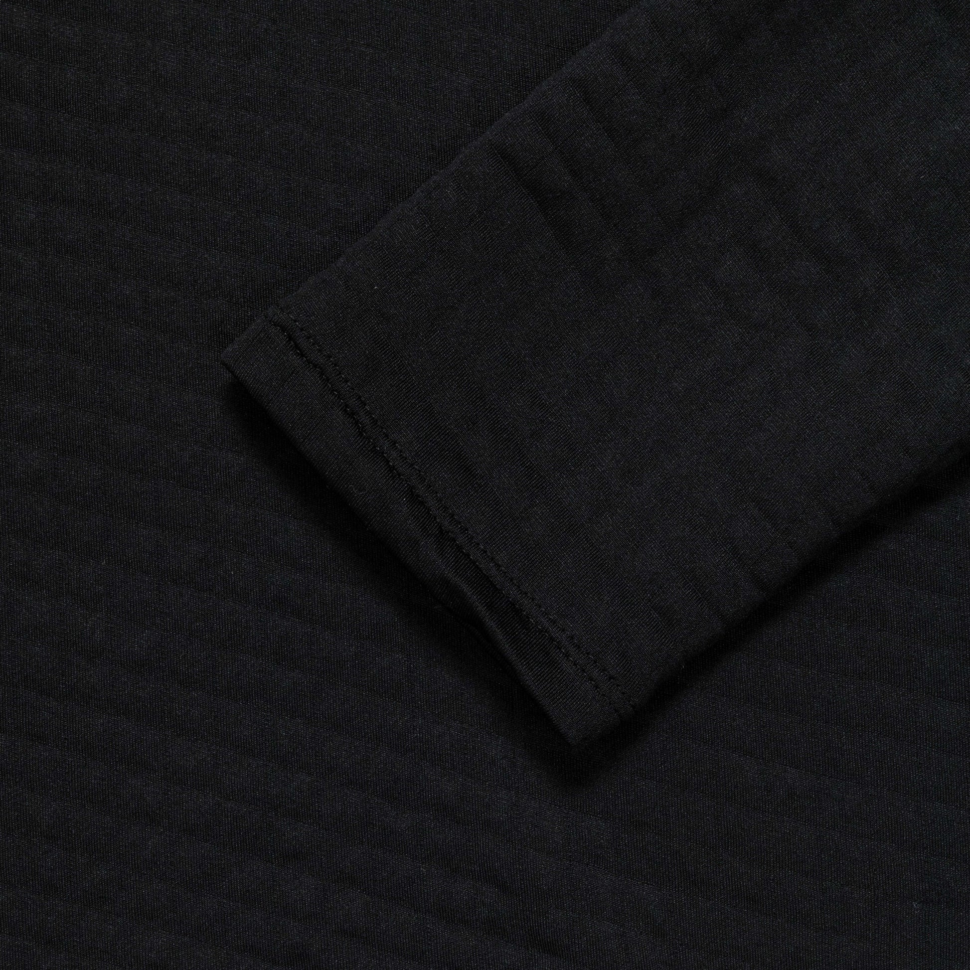 Tessellate Fleece Sweater - Black