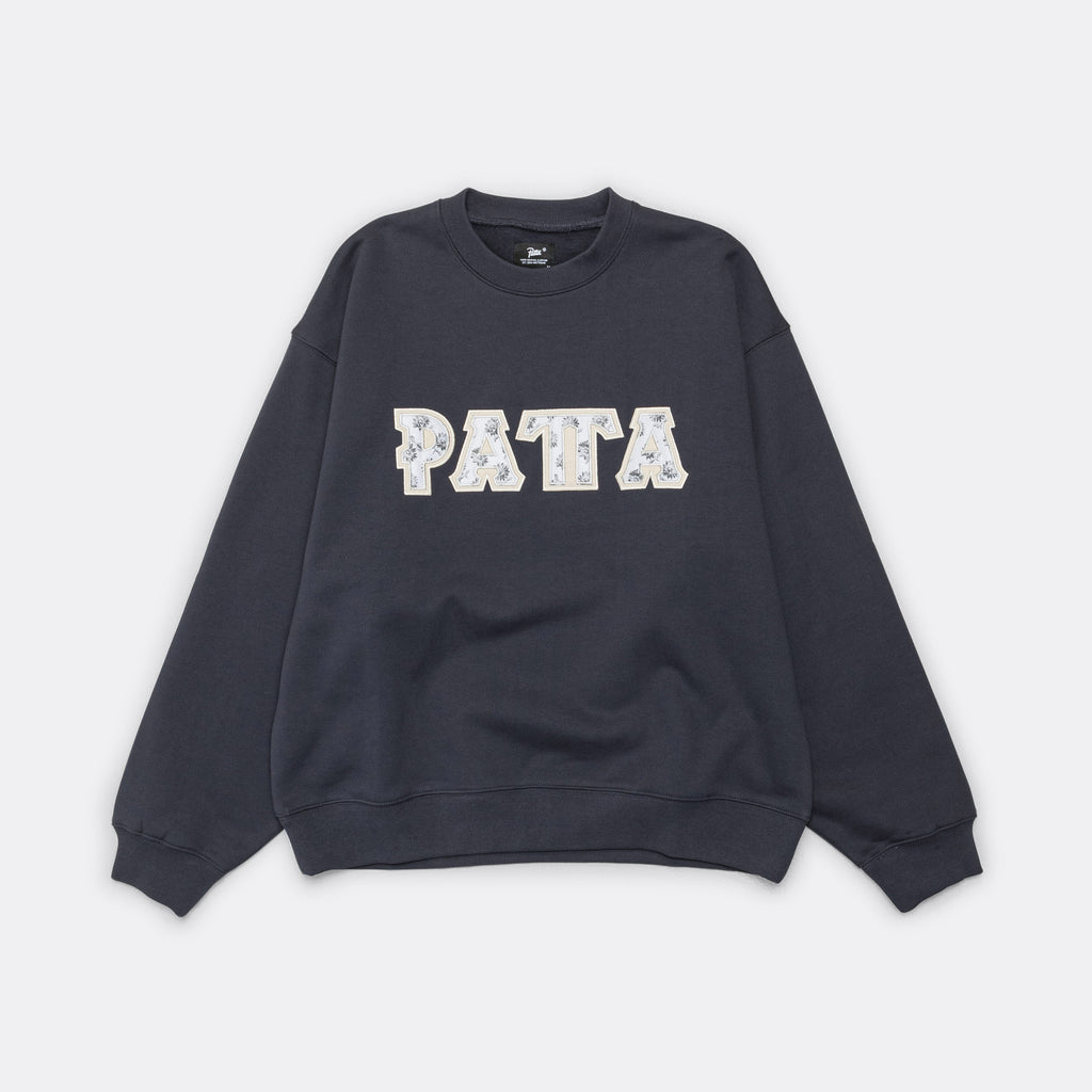 Homesick Boxy Crewneck Sweater - Blue Nights
