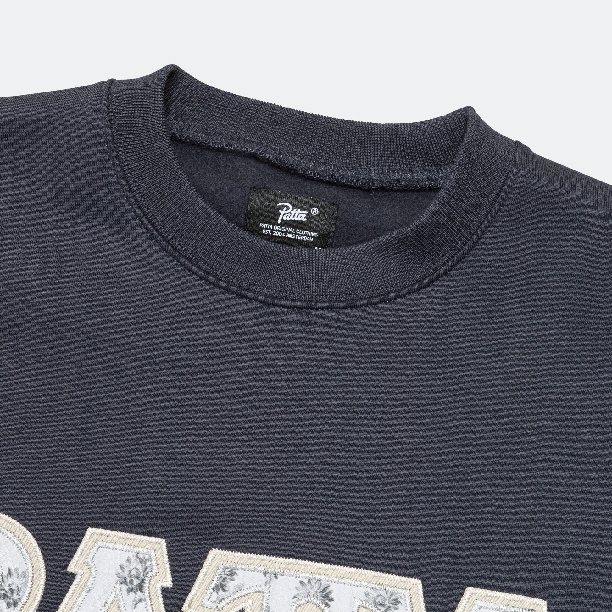 Homesick Boxy Crewneck Sweater - Blue Nights