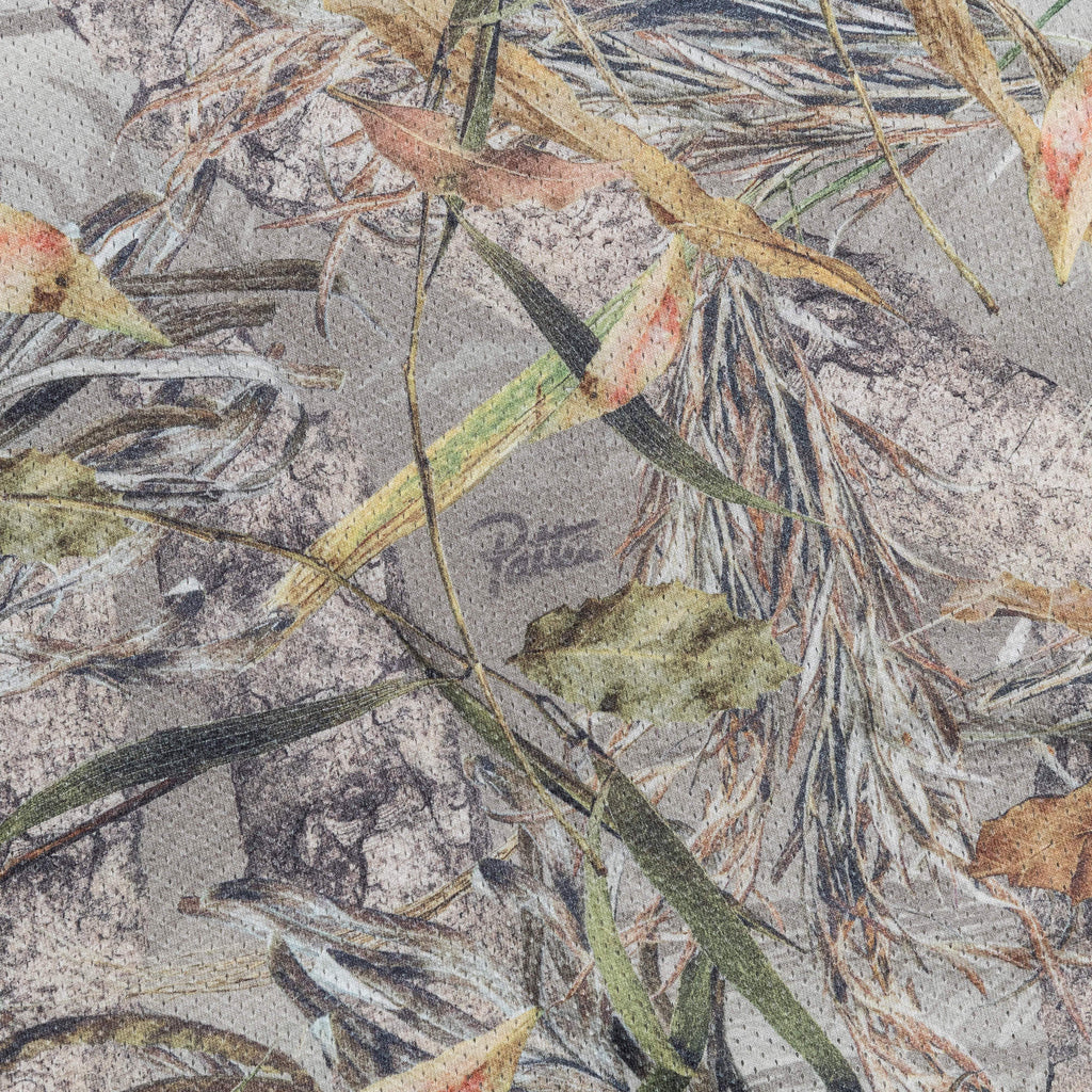 Long Sleeve Mesh Jersey - Nature Print