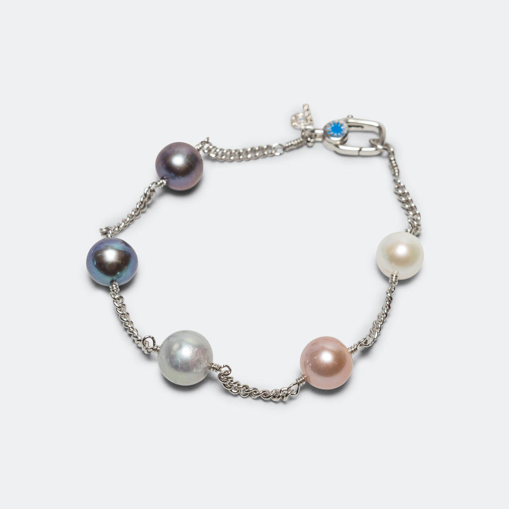 Flow State Pearl Bracelet - 925 Silver