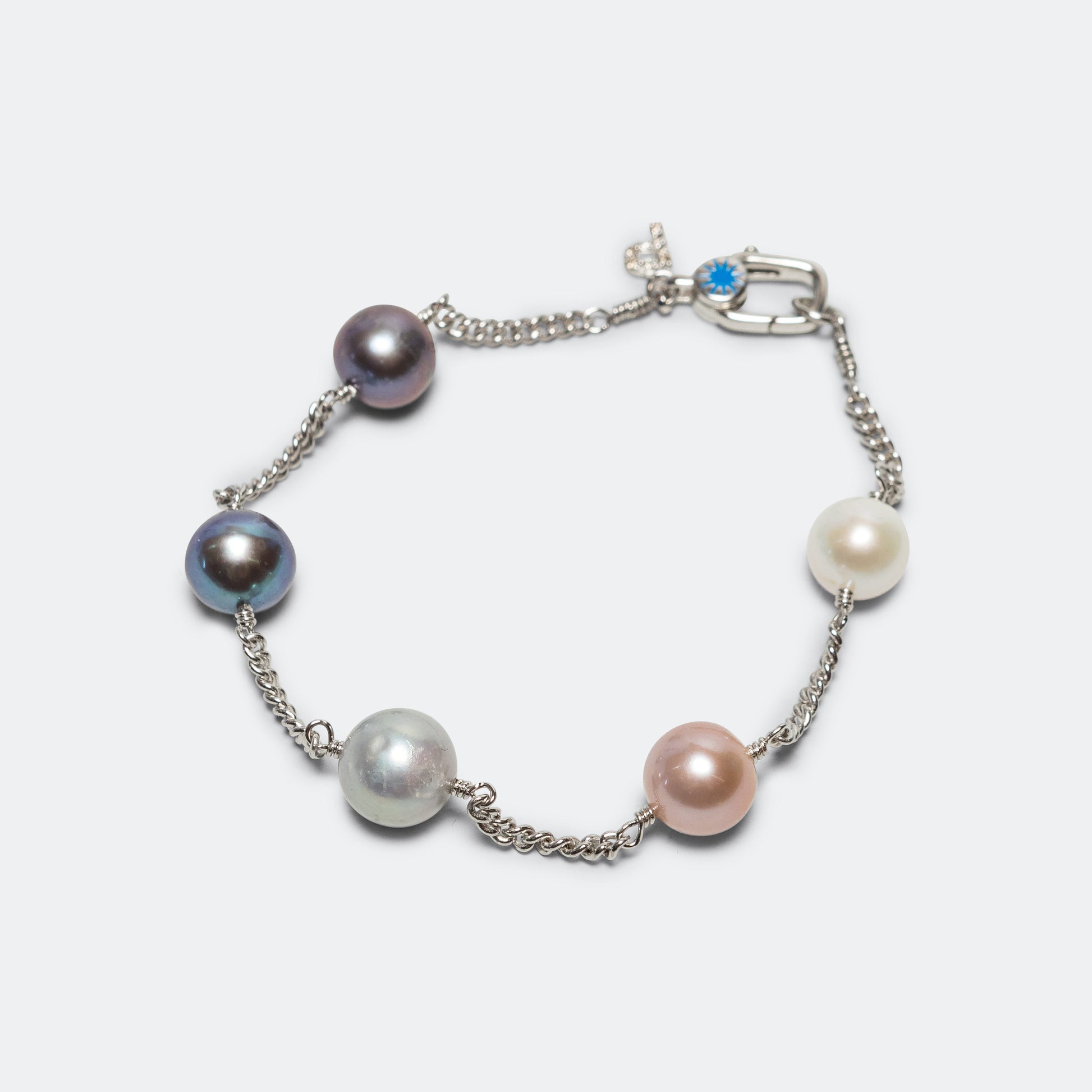 Flow State Pearl Bracelet - 925 Silver