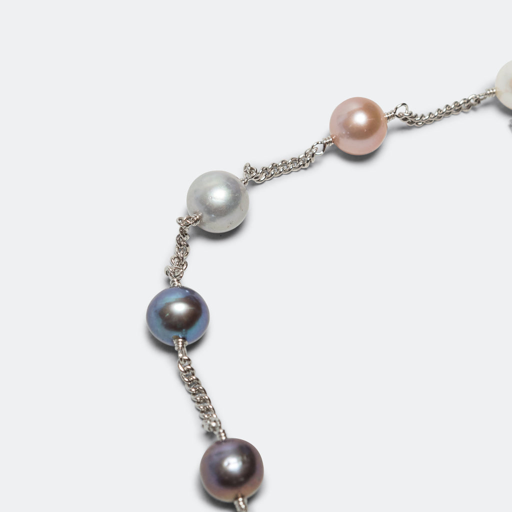 Flow State Pearl Bracelet - 925 Silver