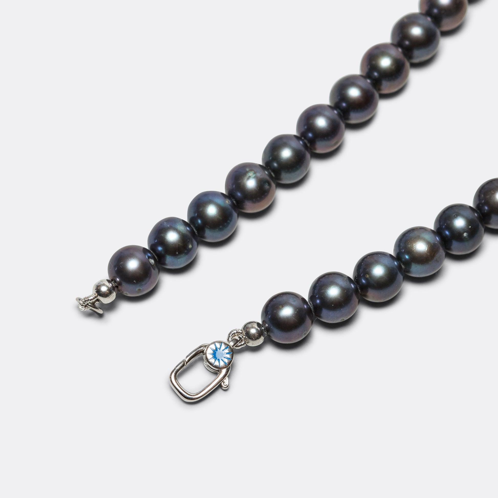 Night Pearl Necklace - 925 Silver