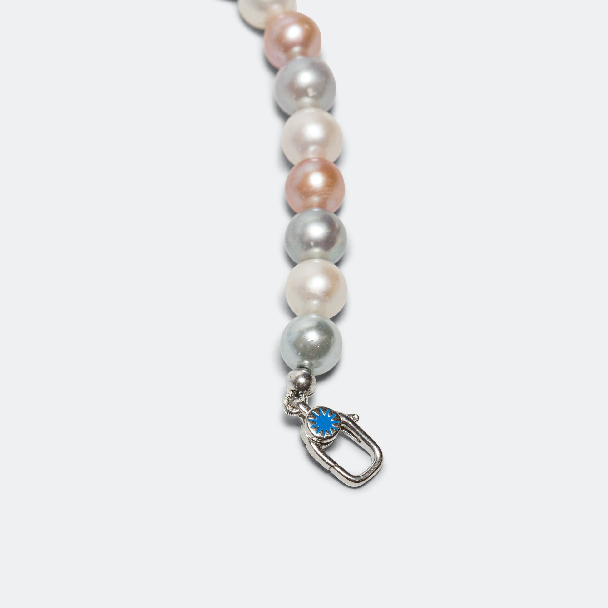 PPF Multicolour Pearl Bracelet - 925 Silver