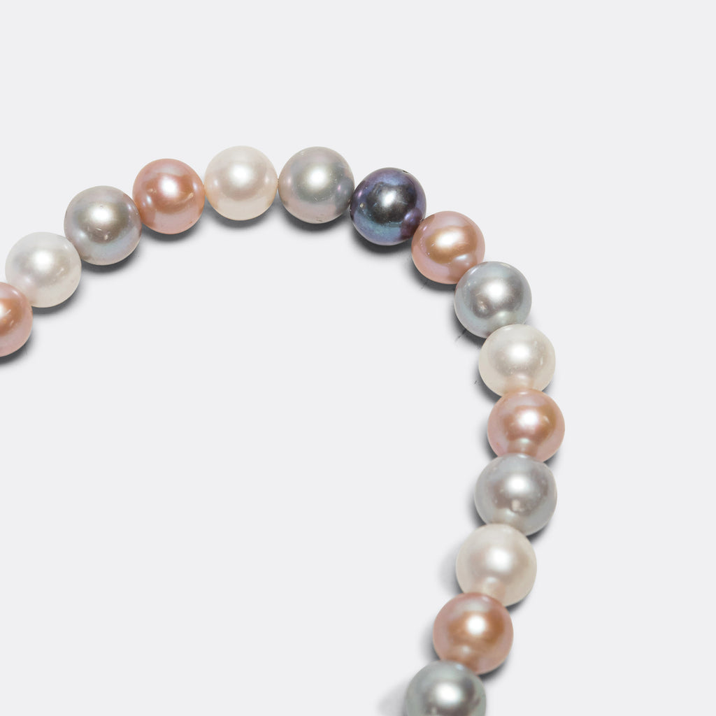 PPF Multicolour Pearl Bracelet - 925 Silver