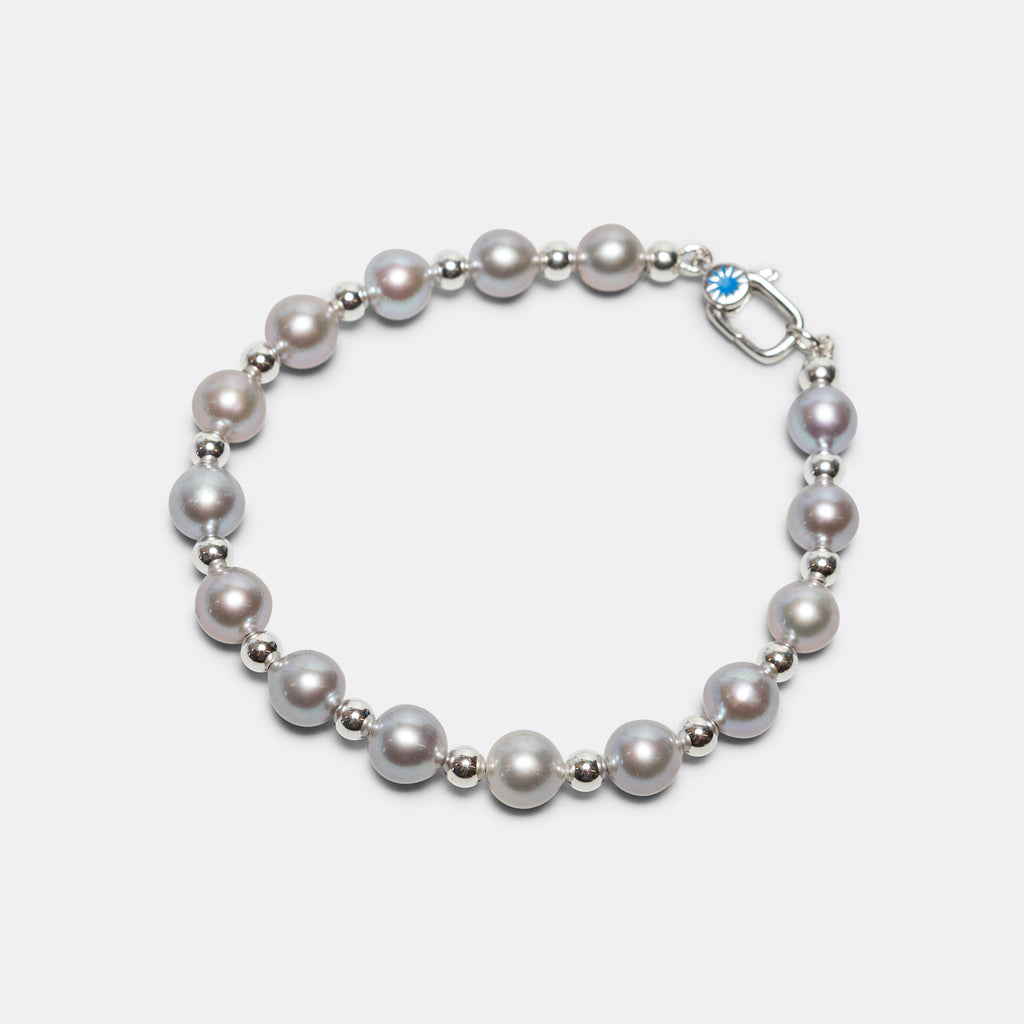 PPF Pearl Bracelet - Silver Shine