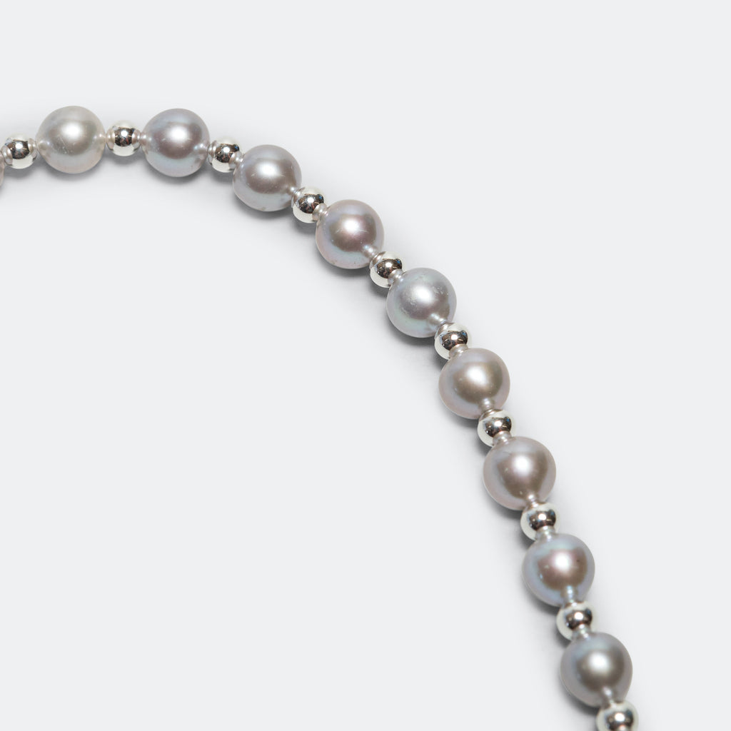 PPF Pearl Bracelet - Silver Shine